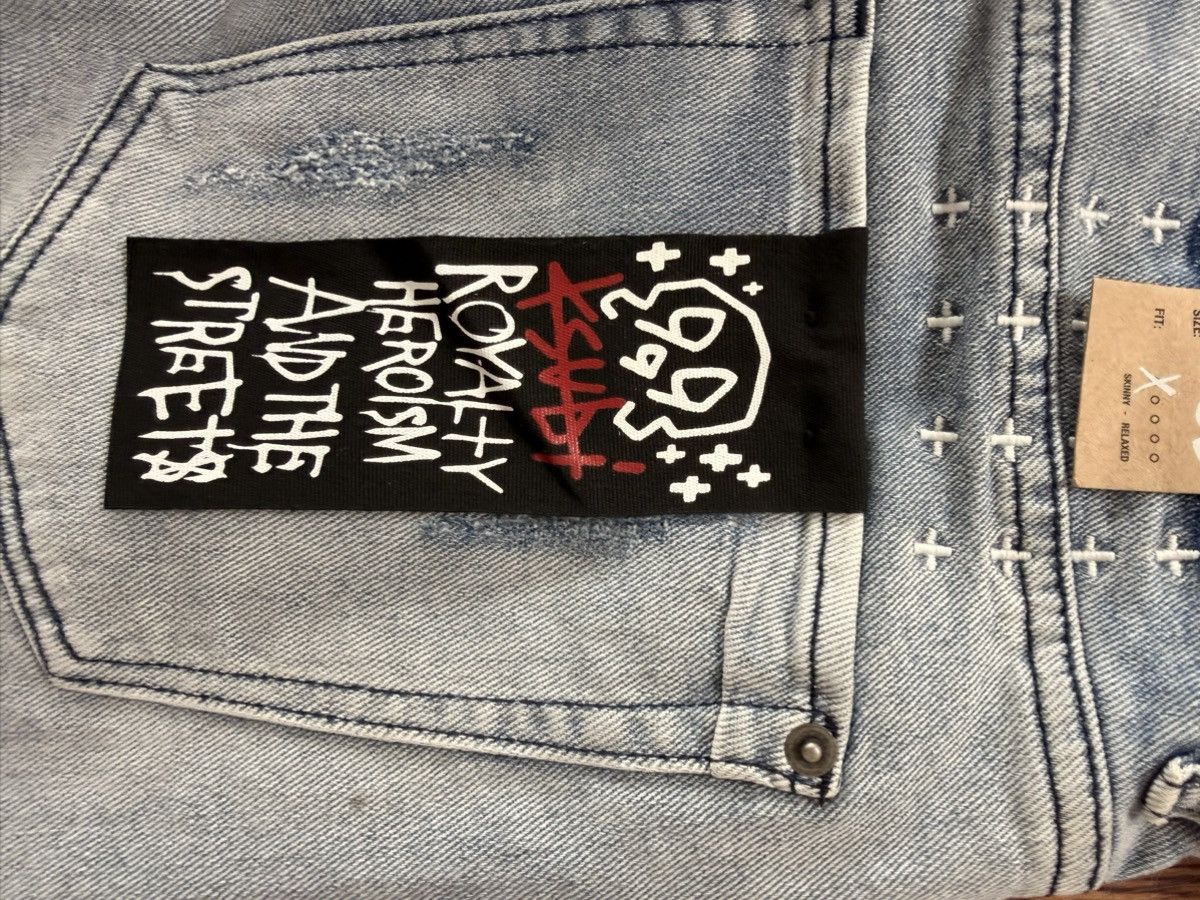 999 Club × Ksubi Ksubi 999 club skinny ripped jeans Size US 33 - 3 Thumbnail