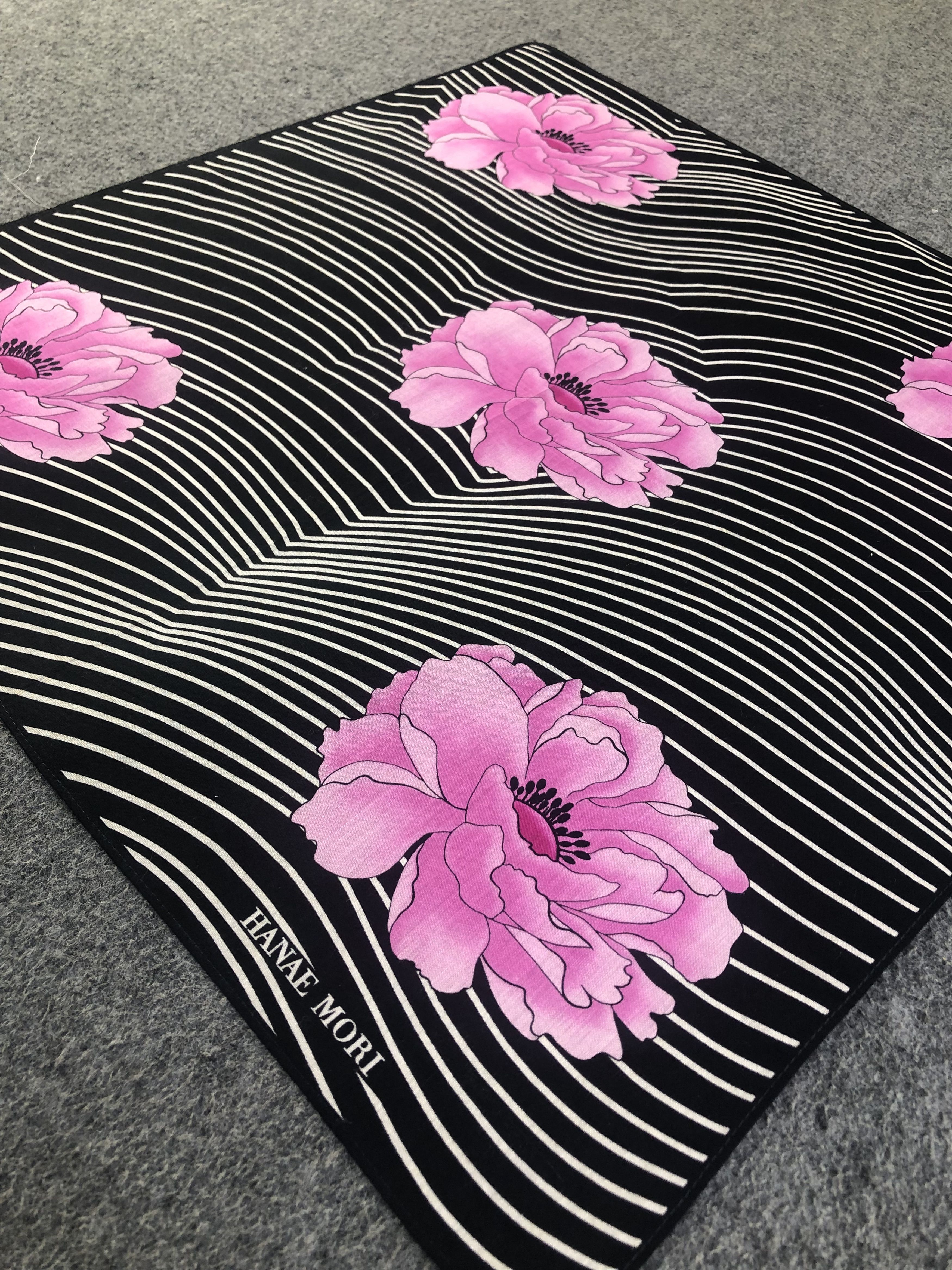 Hanae Mori Hanae Mori Handkerchief / Bandana / Neckerchief C495 Size ONE SIZE - 4 Thumbnail