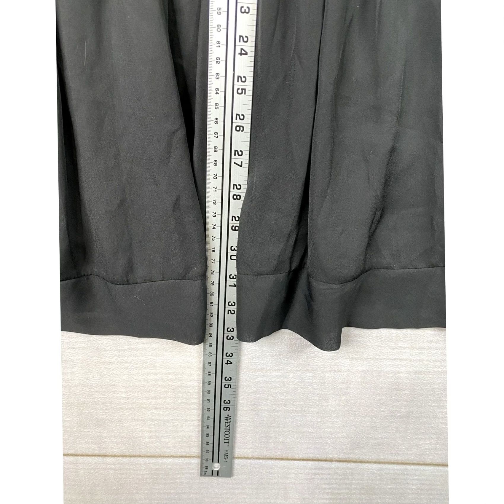 Vintage Kardashian Kollection Little Black Dress Sz L Mini Pleated Sleeveless Lined NWT Size L / US 10 / IT 46 - 5 Thumbnail