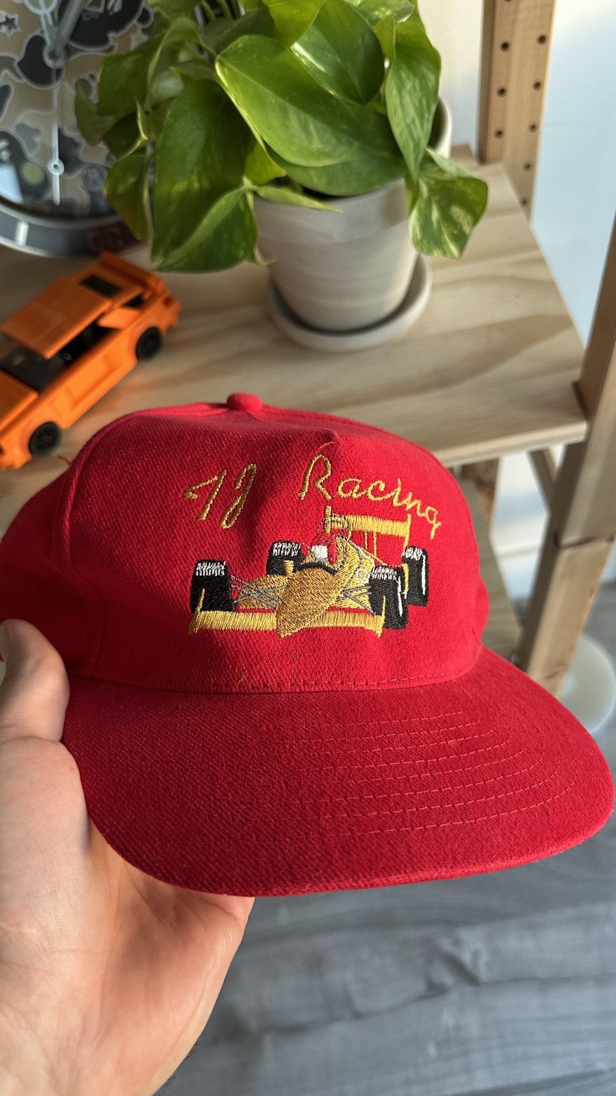 Vintage Vintage F1 Trucker Hat Size ONE SIZE - 5 Thumbnail