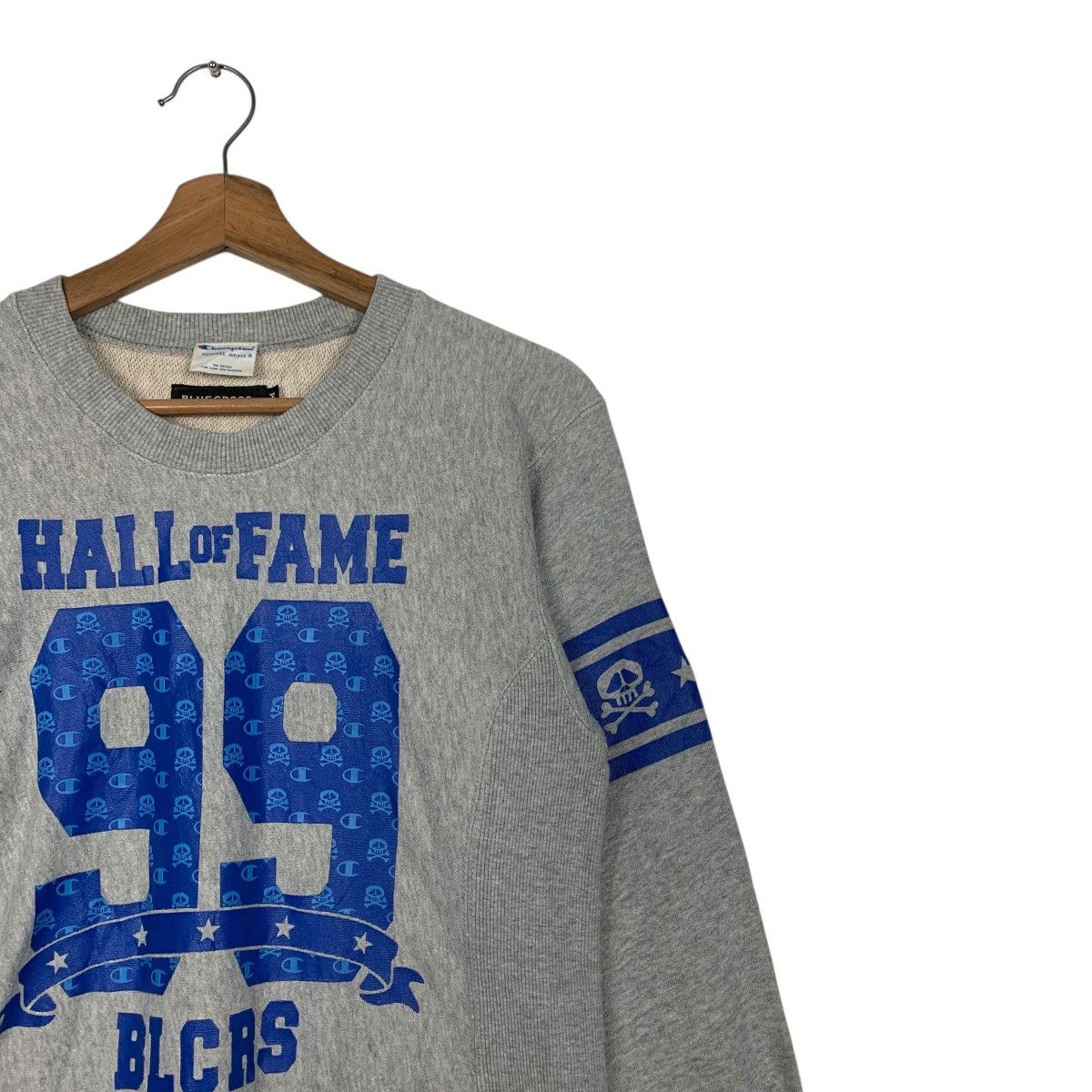 Champion CHAMPION BLUE CROSS Big Logo Crewneck Sweatshirt #2949-C133 Size US M / EU 48-50 / 2 - 4 Thumbnail