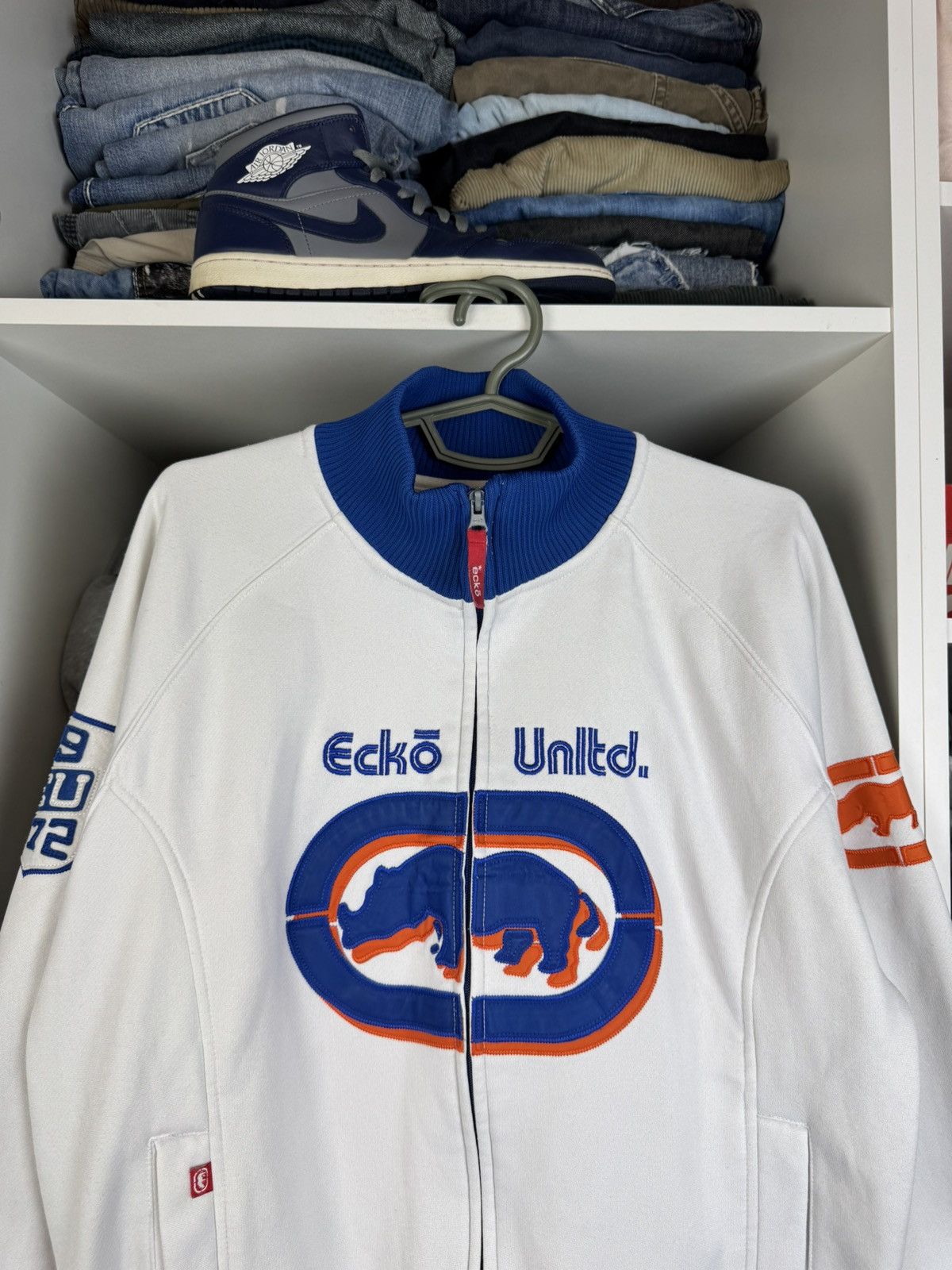 Ecko Unltd. Vintage Ecko Unltd. Rhino Logo Track Jacket Y2K Mens XL Size US XL / EU 56 / 4 - 2 Thumbnail