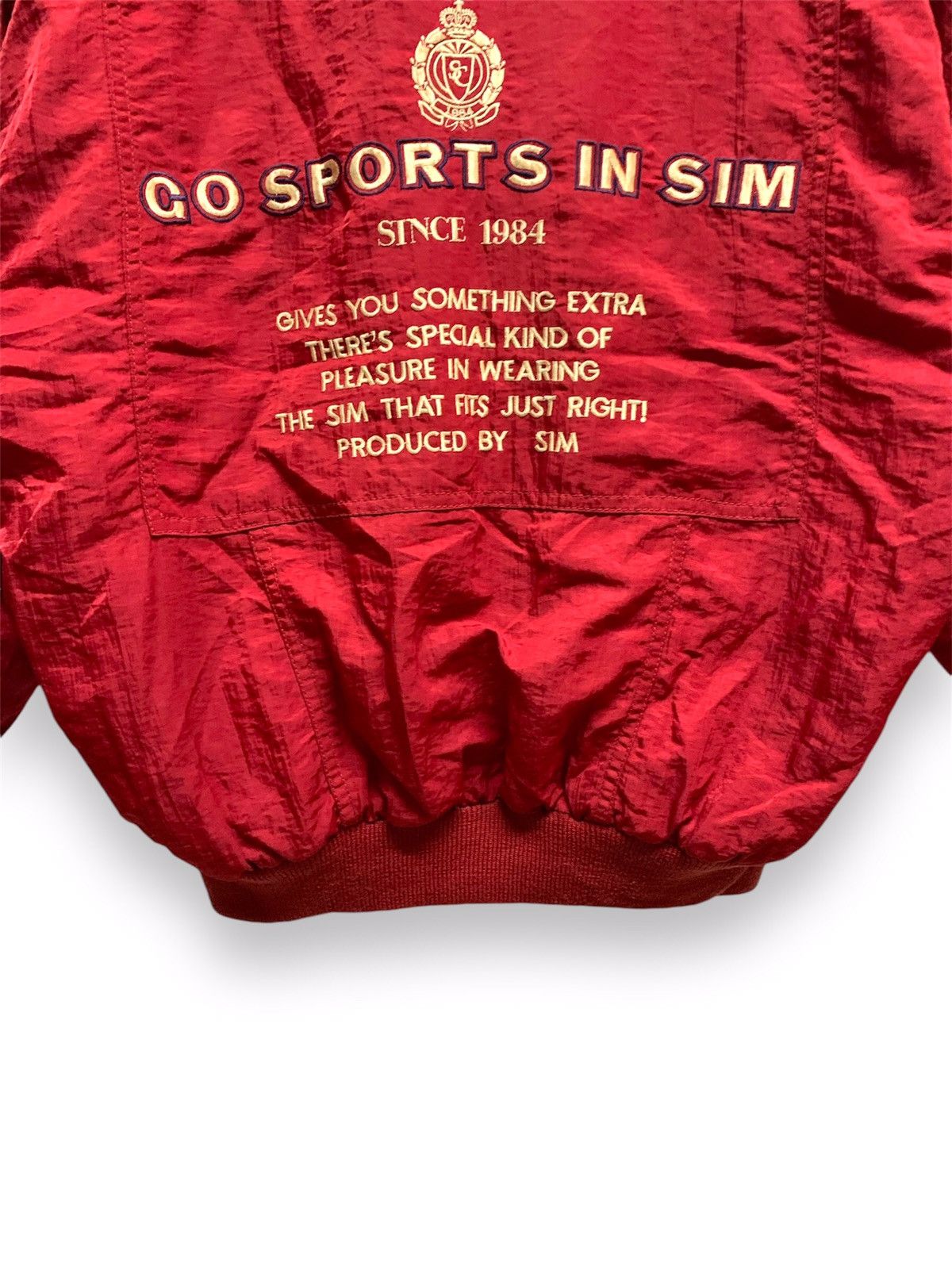 Vintage Nifty Sportive Taste by Sim Bomber Jacket Reversible Size US L / EU 52-54 / 3 - 8 Thumbnail
