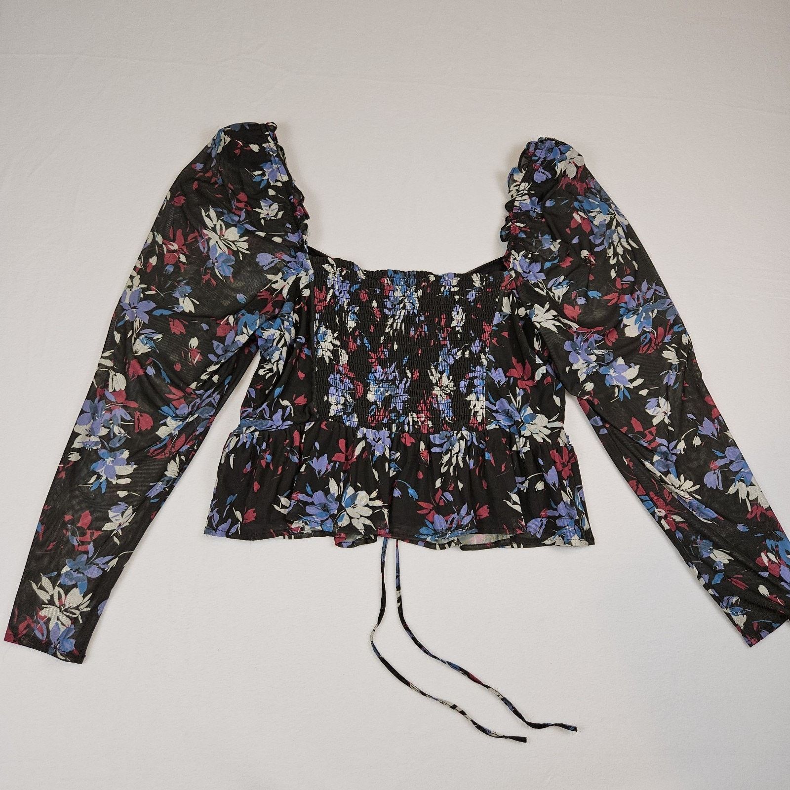 Other Peter Som Designer Blouse Smocked Whimsigoth Fairy Size XXL / US 16-18 / IT 52-54 - 15 Thumbnail
