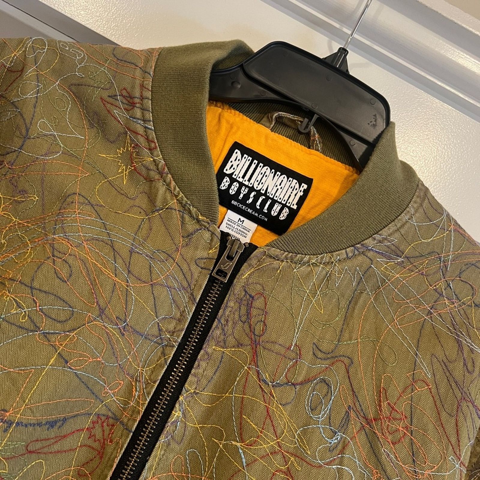 Billionaire Boys Club Billionaire Boys Club Olive Green Bomber Jacket Size US M / EU 48-50 / 2 - 6 Thumbnail