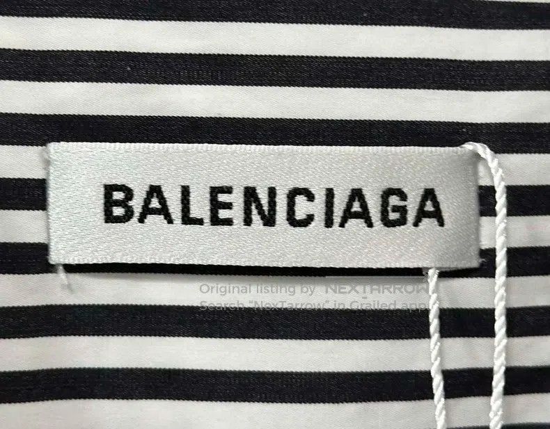 Balenciaga Balenciaga Back logo print black shirt Size XS / US 0-2 / IT 36-38 - 5 Thumbnail