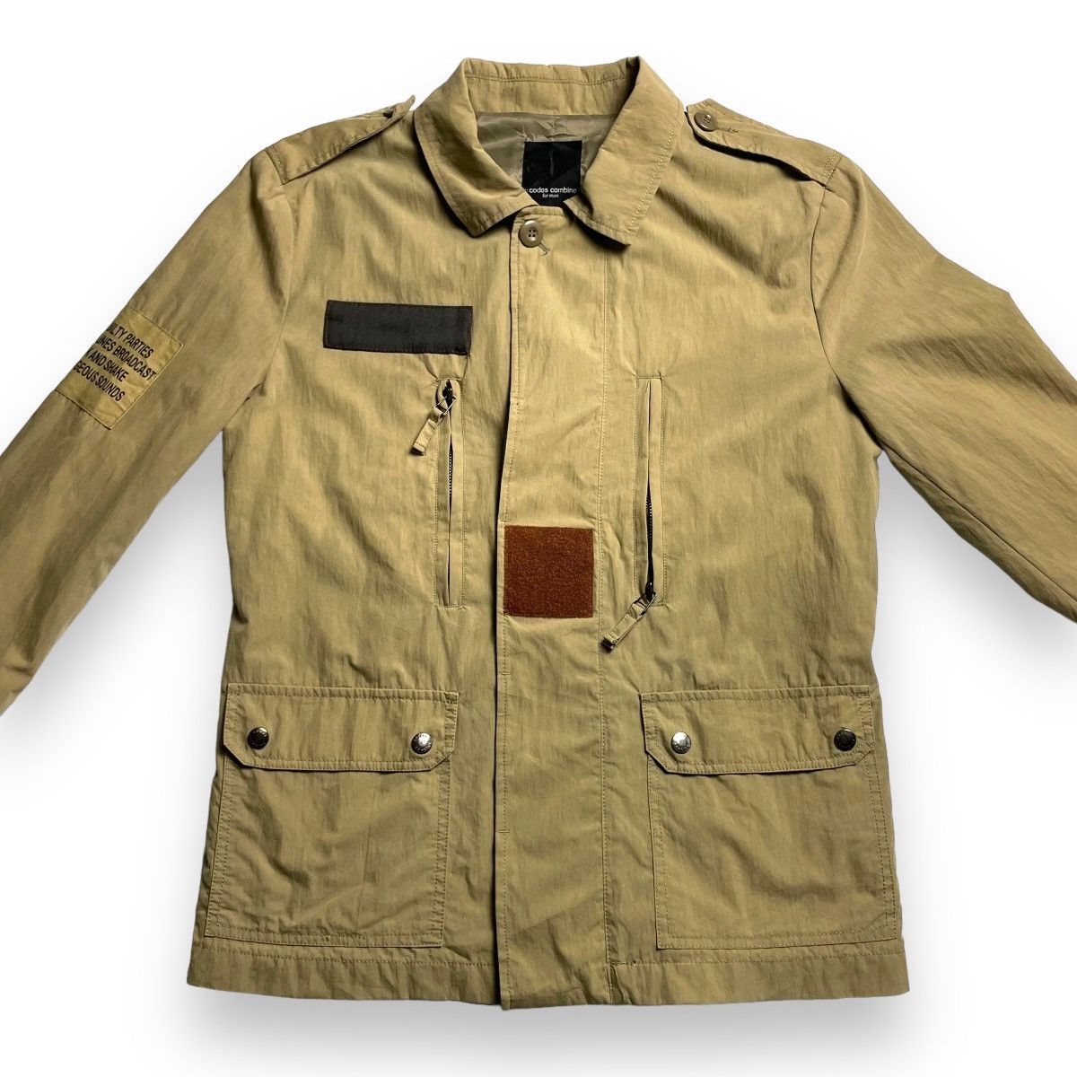 Codes Combine × If Six Was Nine × Le Grande Bleu (L.G.B.) 🇯🇵 VINTAGE COMDES COMBINE FOR MEN BUTTON UP FIELD JACKET Size US M / EU 48-50 / 2 - 3 Thumbnail