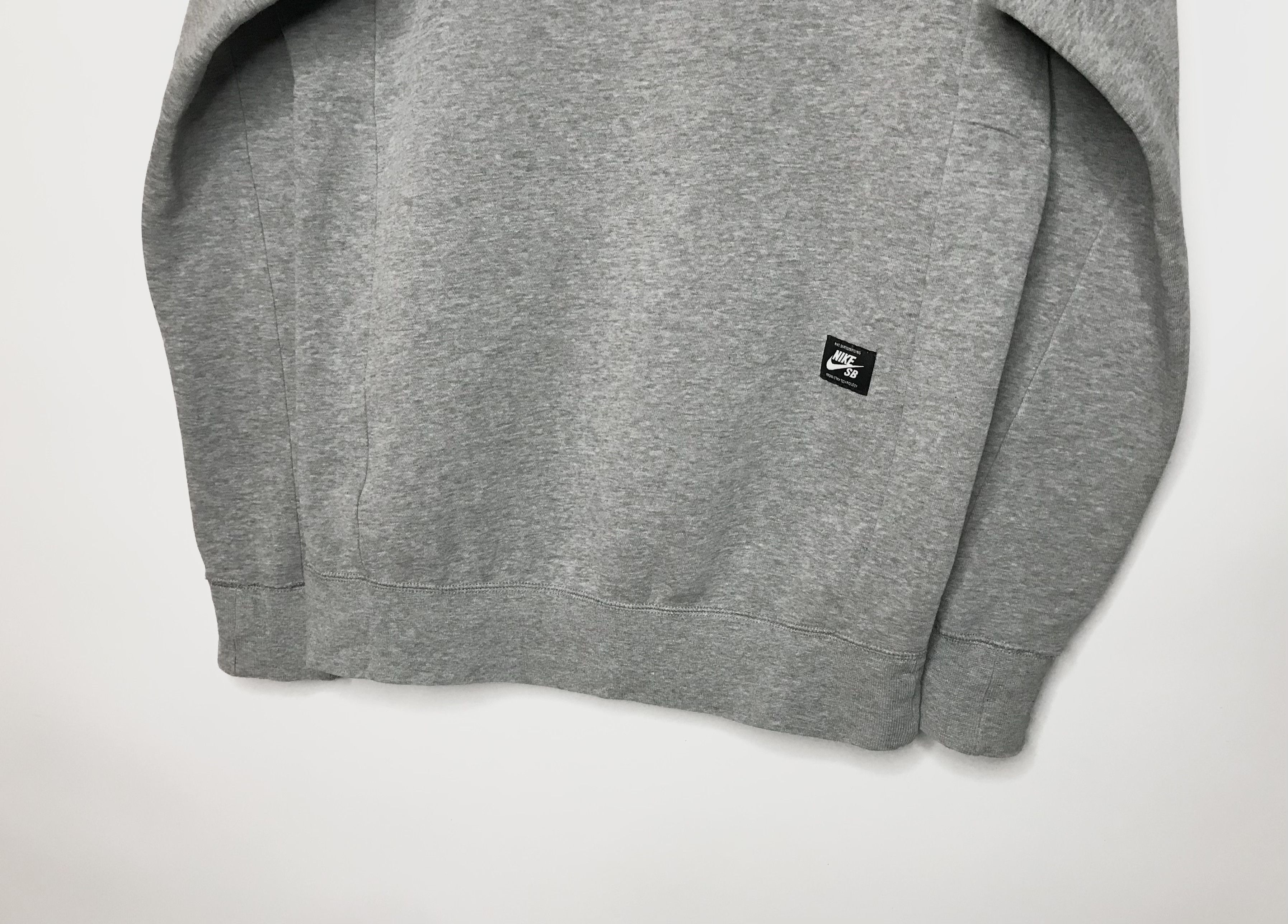 Nike Nike SB Icon Hoodie Mens Sz XS Gray 846886-063 Size US XS / EU 42 / 0 - 6 Thumbnail