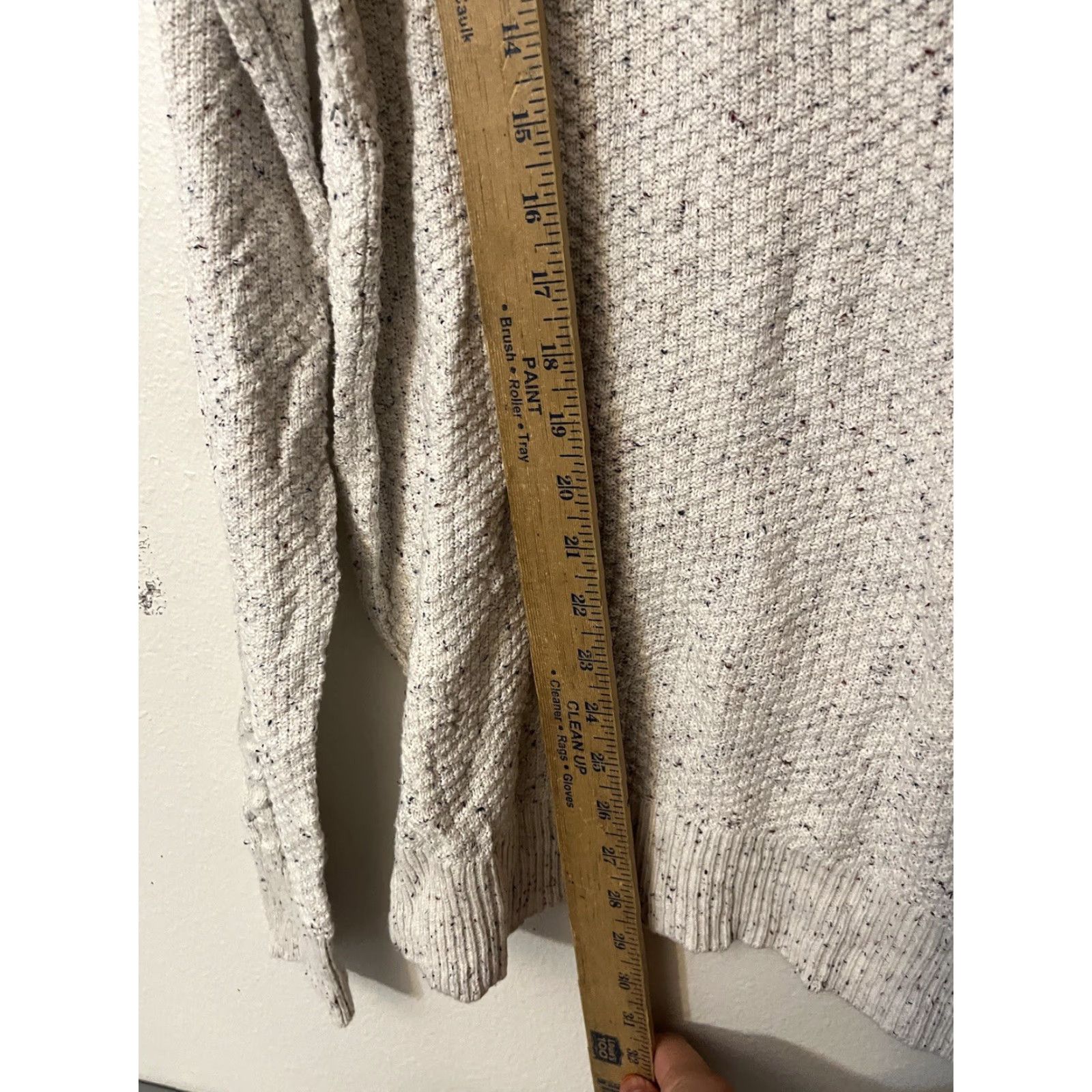 Loft LOFT Gray Pullover Sweater Womens Large Long Sleeve Crew Neck Tight-Knit Casual Retro Size L / US 10 / IT 46 - 4 Thumbnail