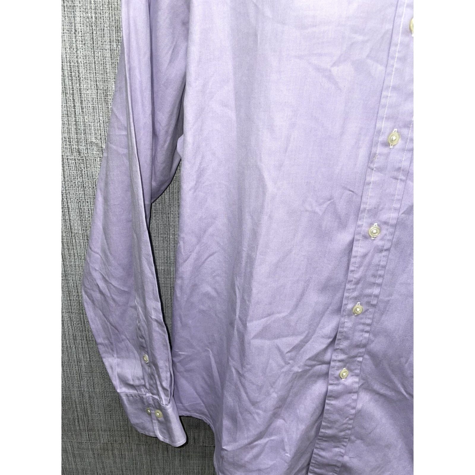 Polo Ralph Lauren Polo Ralph Lauren Shirt Mens L Long Sleeve Button-Down Classic Fit Purple Cotton Button Up Size US L / EU 52-54 / 3 - 3 Thumbnail