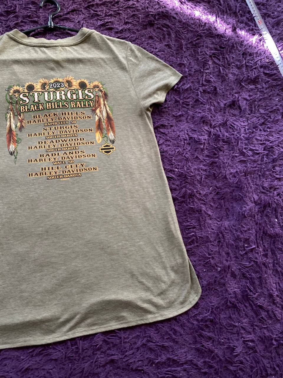 Harley Davidson × Vintage Crazy Harley Davidson 2023 Sturgis Black Hills Rally T-Shirt Size US M / EU 48-50 / 2 - 18 Thumbnail