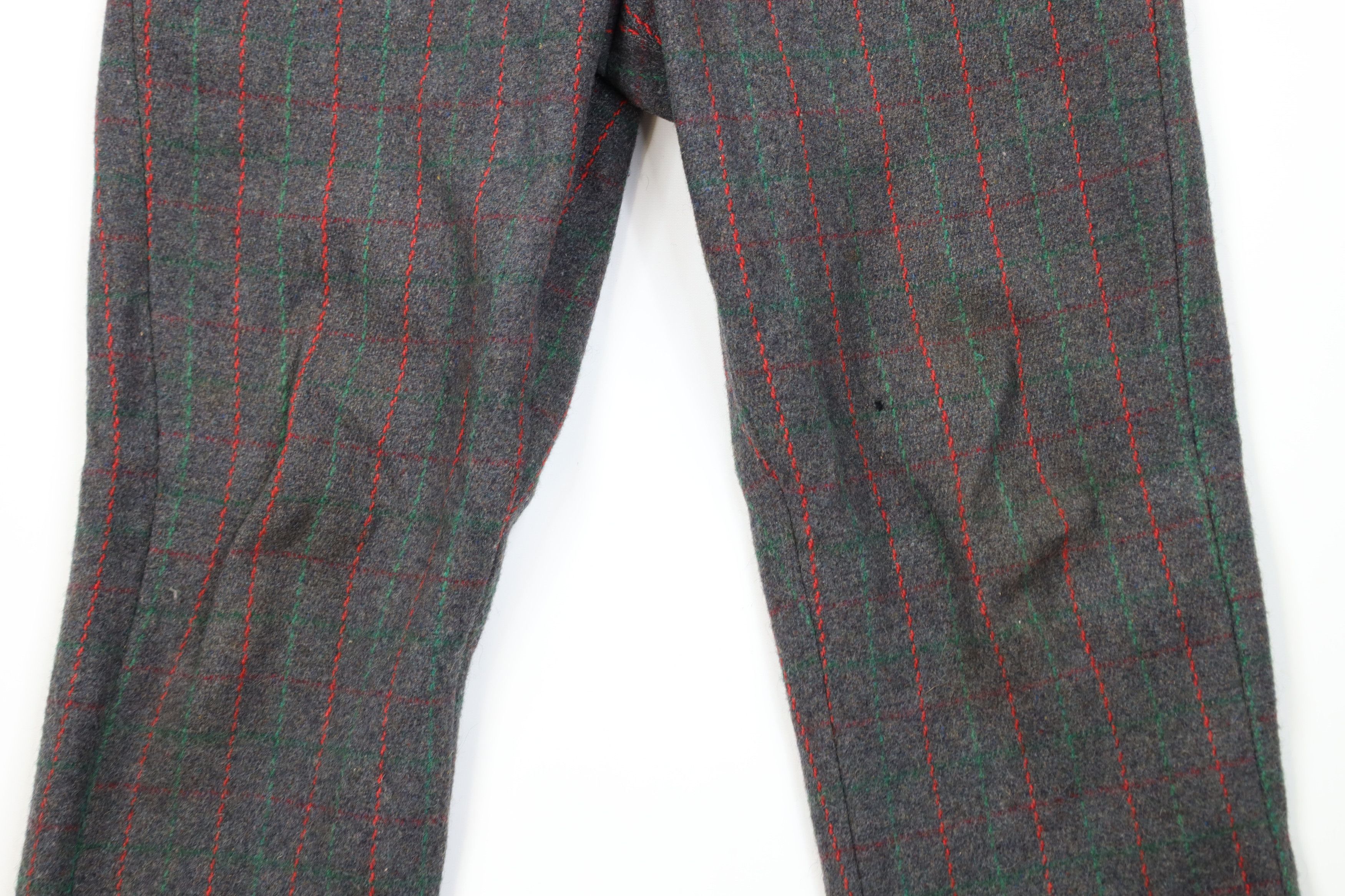 Vintage Vintage 60s Streetwear Heavy Mackinaw Wool Pants Plaid USA Size US 34 / EU 50 - 3 Thumbnail