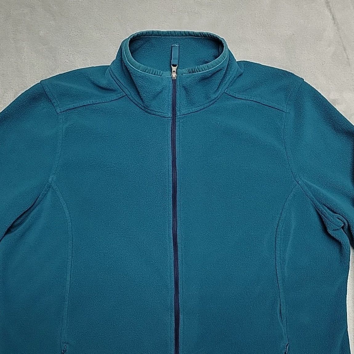 Vintage VINTAGE LL Bean Sweater Women L Teal 1/4 Zip Long Sleeve Fleece Outdoors Casual Pullover Size L / US 10 / IT 46 - 4 Thumbnail