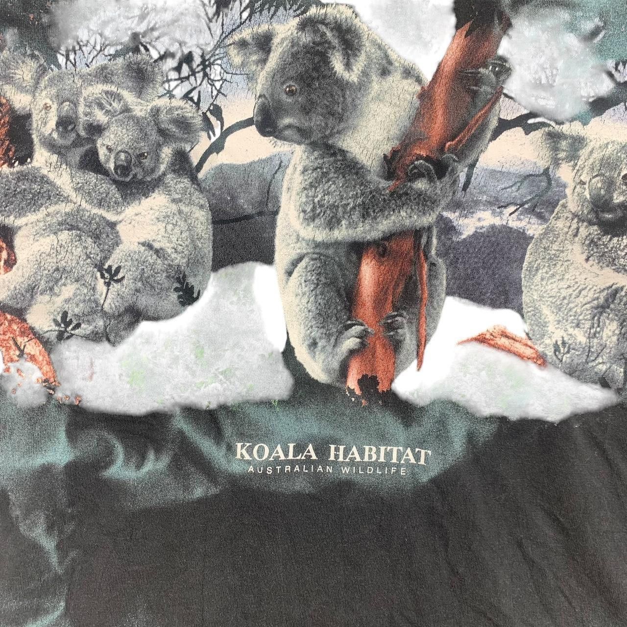 Vintage Vintage CHURINGA KOALA HABITAT Wildlife Tee Shirt Top Size US L / EU 52-54 / 3 - 6 Thumbnail