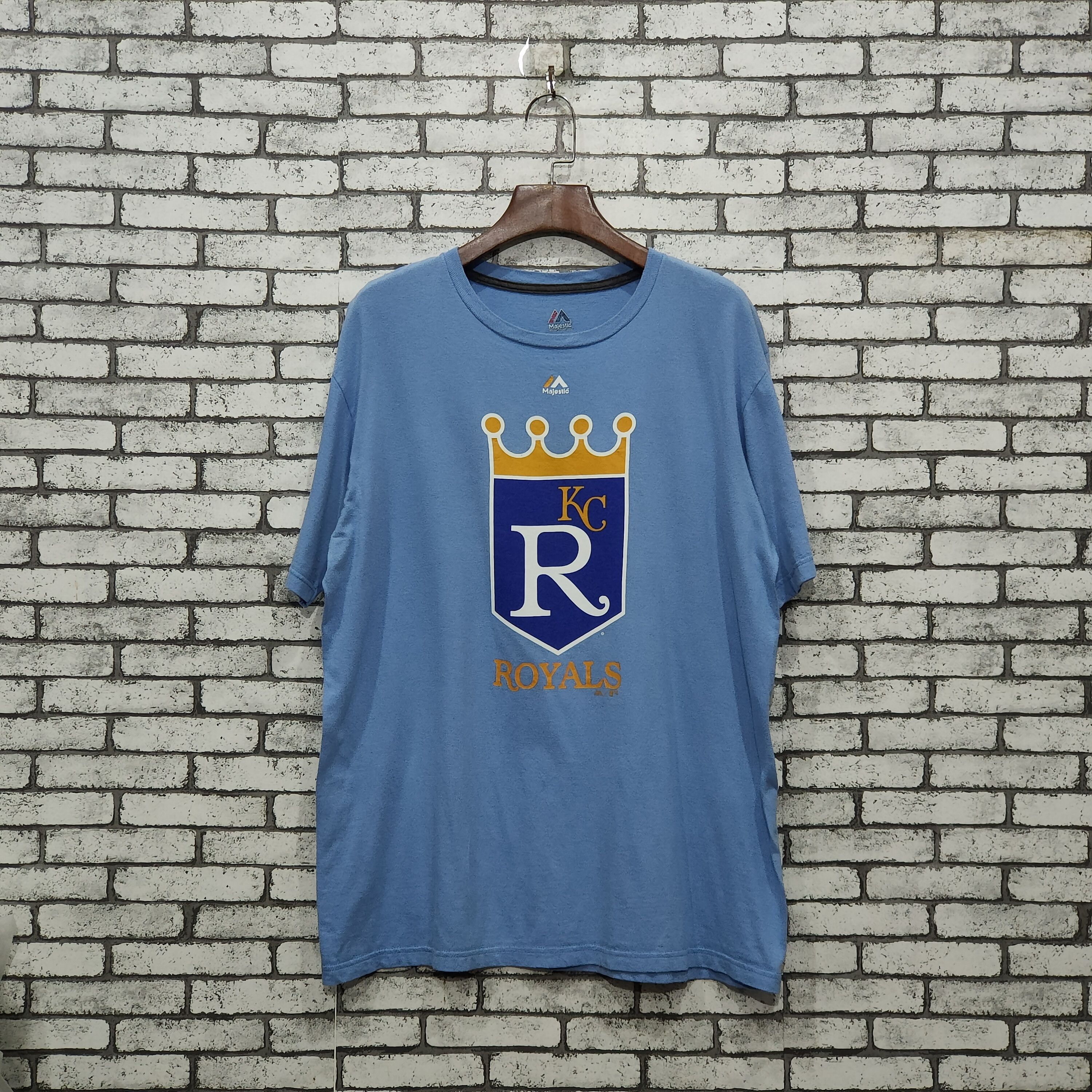 Majestic 🔥Majestic Kansas City Royals t-shirt Size US L / EU 52-54 / 3 - 1 Thumbnail