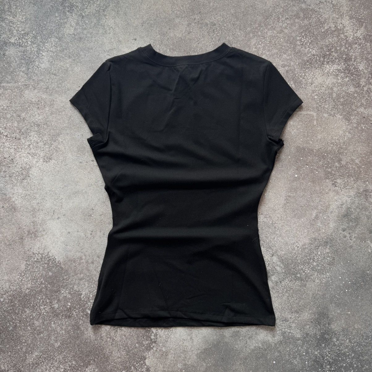 If Six Was Nine Amazing Y2K Super Sexy Gothic Rave T-Shirt Size S / US 4 / IT 40 - 7 Thumbnail