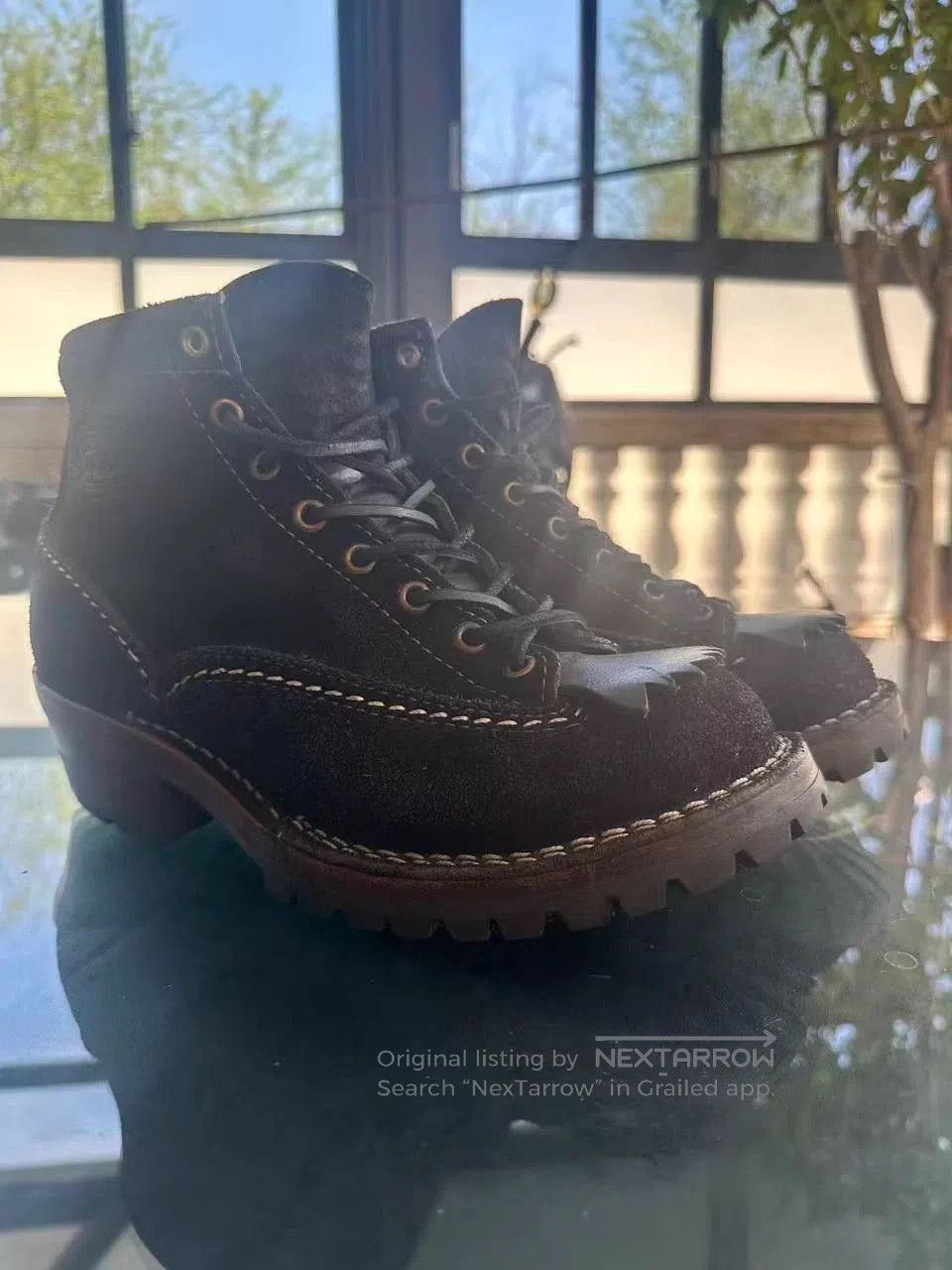 WESCO Brown Lace-Up Boots Size 7.5. Size US 7.5 / EU 40-41 - 1 Thumbnail