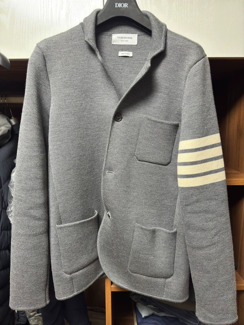 Thom Browne Thom Browne Double-breasted jacket Size US S / EU 44-46 / 1 - 1 Thumbnail