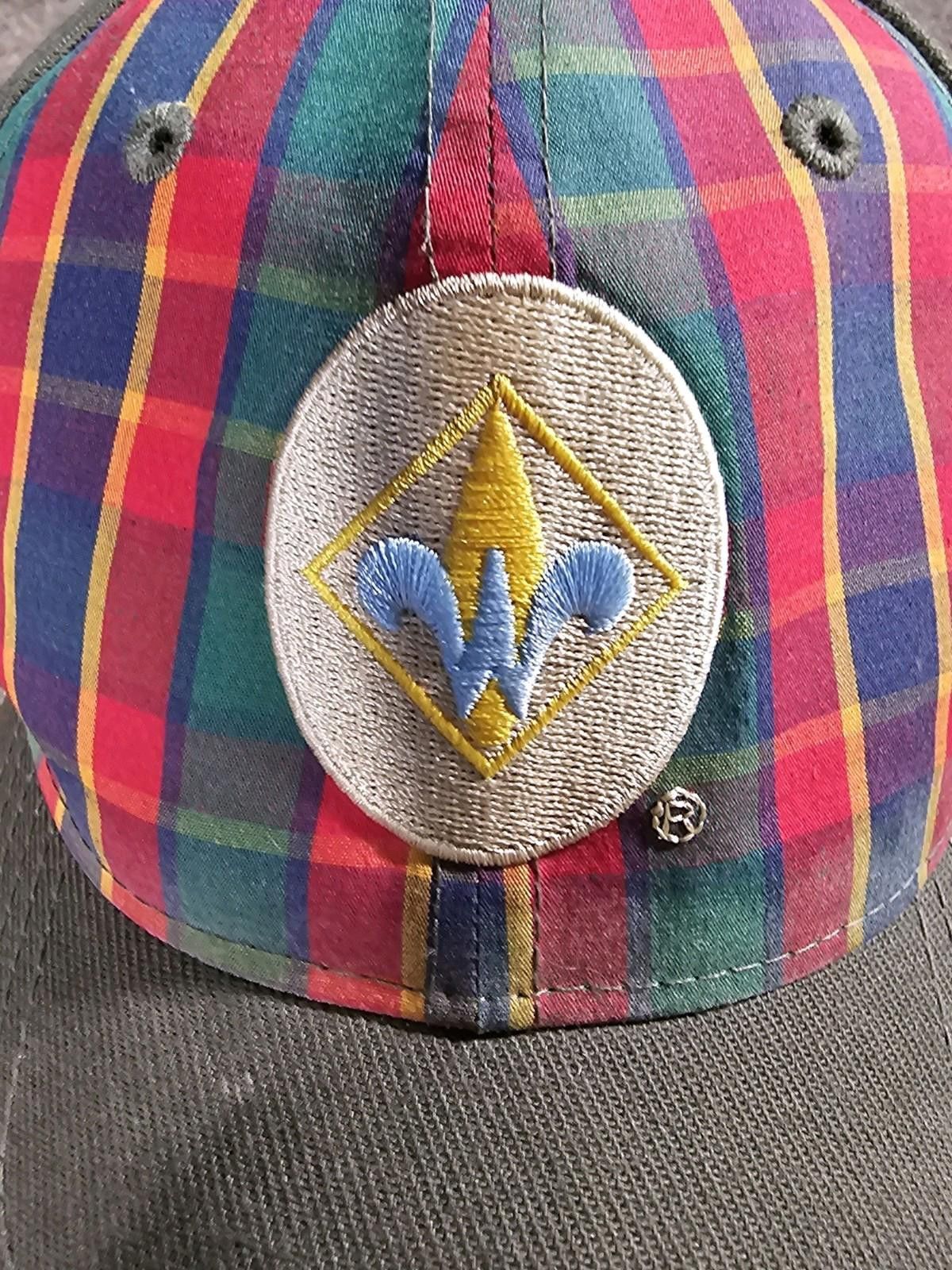 Designer Boy Scouts Of America Webelos Fitted Plaid Hat Size M/L Size ONE SIZE - 3 Thumbnail