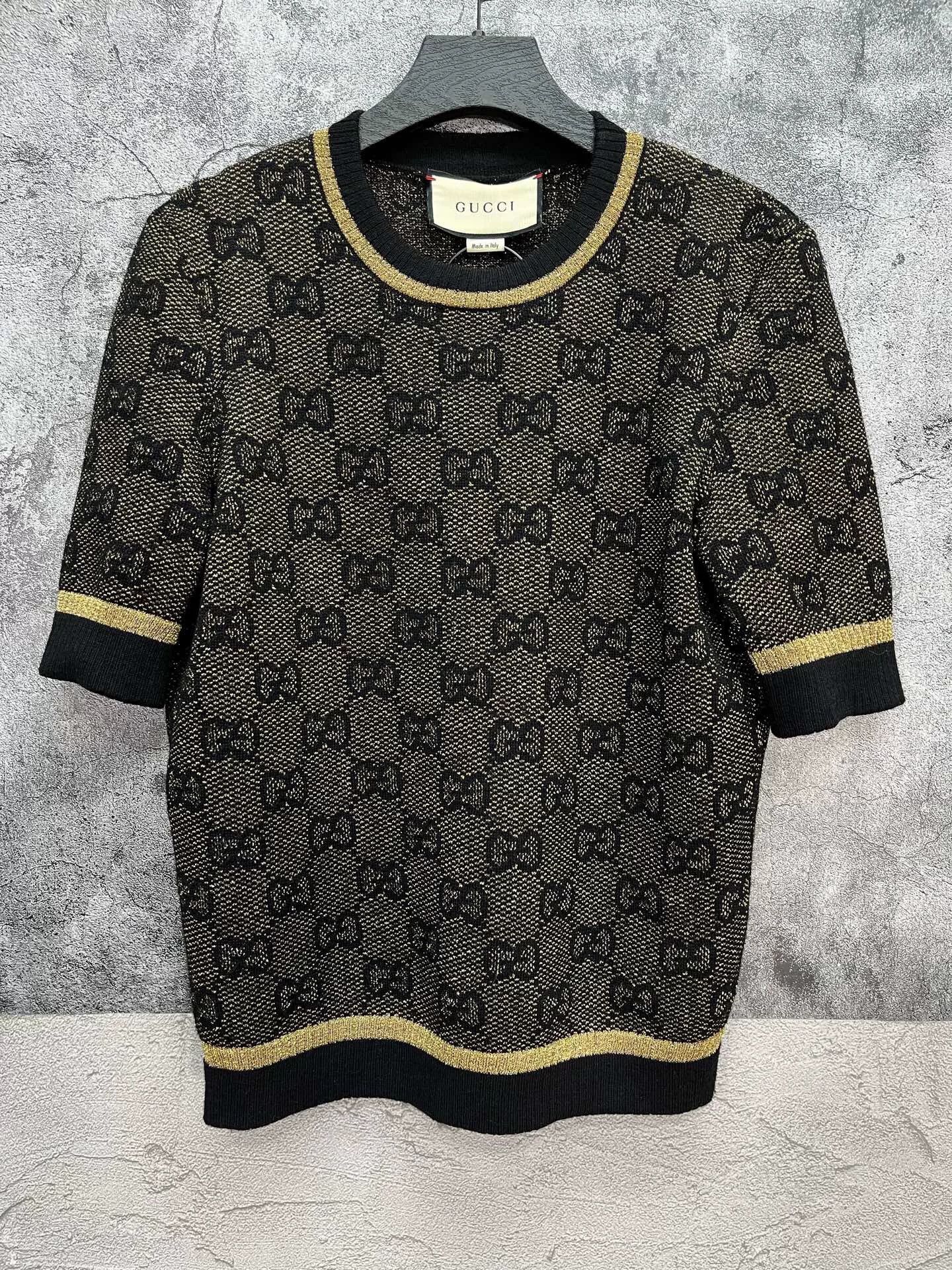 Gucci Gucci All-Over Print Knit Sweater Size US S / EU 44-46 / 1 - 1 Thumbnail