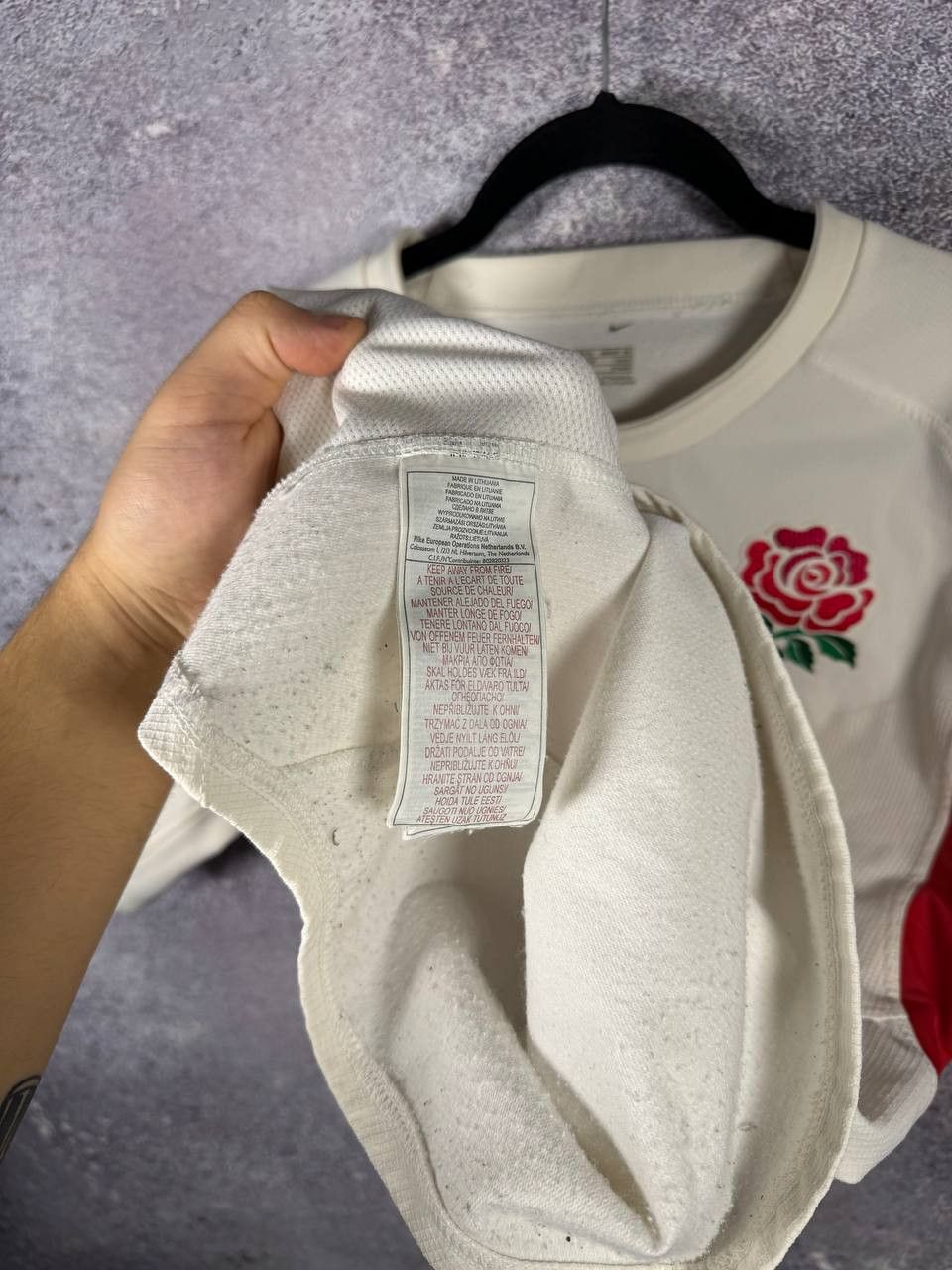 Nike × Vintage England 2005 Home Rugby Shirt Nike Player SL Mens XL Size US XL / EU 56 / 4 - 14 Thumbnail