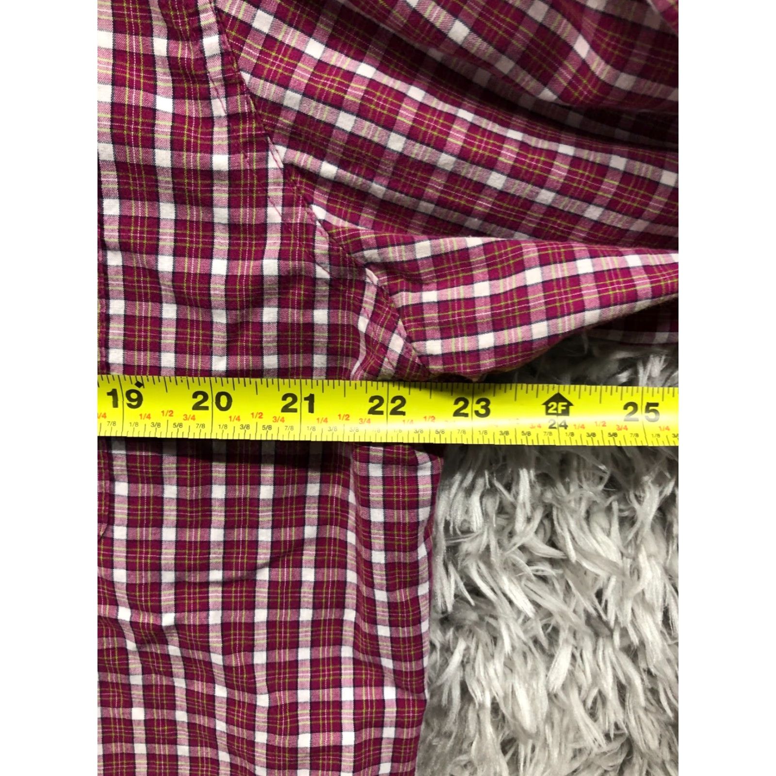 Chaps Chaps Shirt Mens L Long Sleeve Button-Down Easy Care Check Red Size US L / EU 52-54 / 3 - 5 Thumbnail