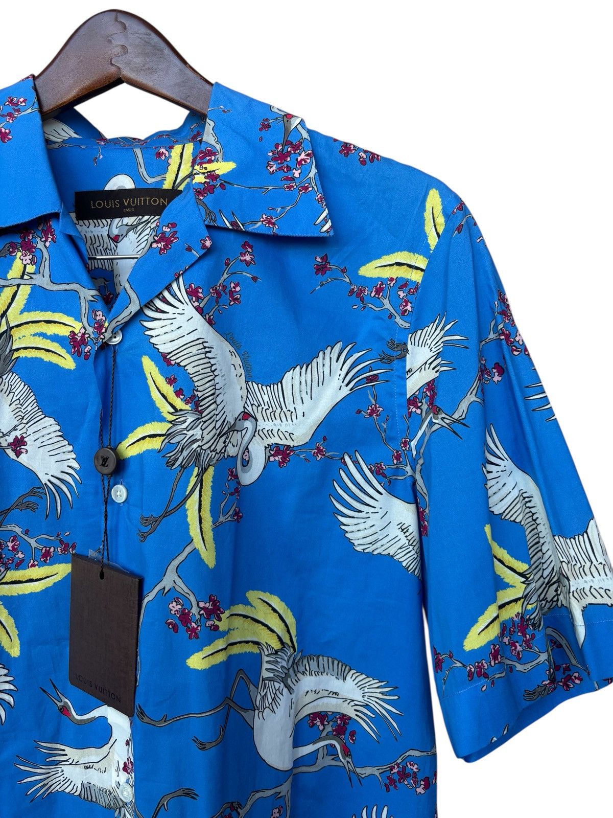 Louis Vuitton Louis Vuitton Crane Hawaii Shirt Size US M / EU 48-50 / 2 - 4 Thumbnail