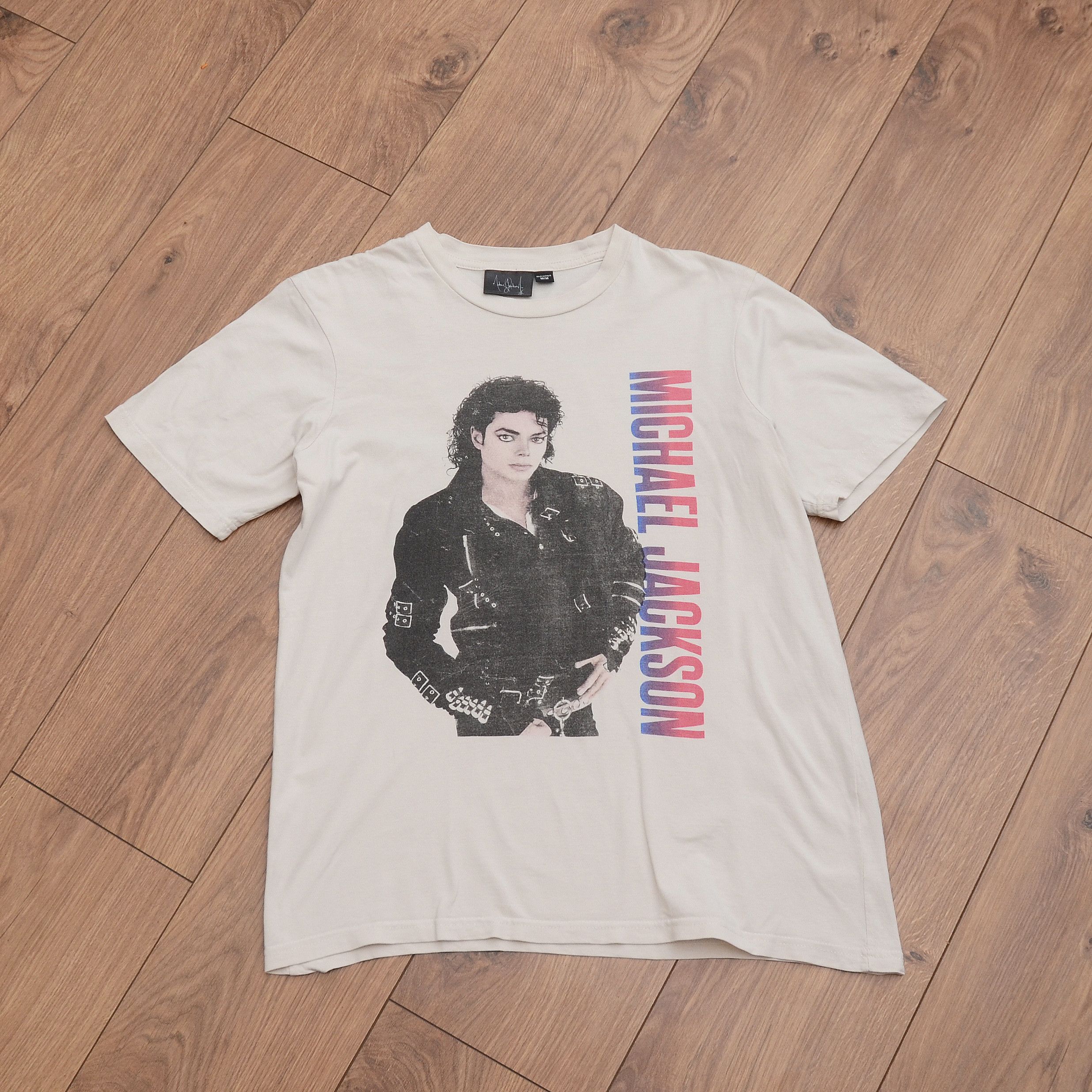Band Tees Michael Jackson 1988 Bad Tour T-Shirt M Double Sided Unisex Size US M / EU 48-50 / 2 - 10 Thumbnail