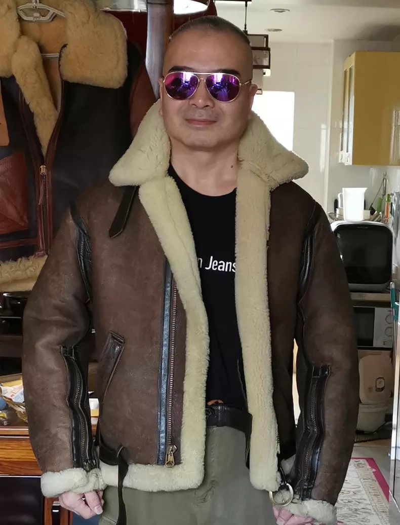 Other Schott Leather one-piece flight jacket Size US XS / EU 42 / 0 - 2 Thumbnail
