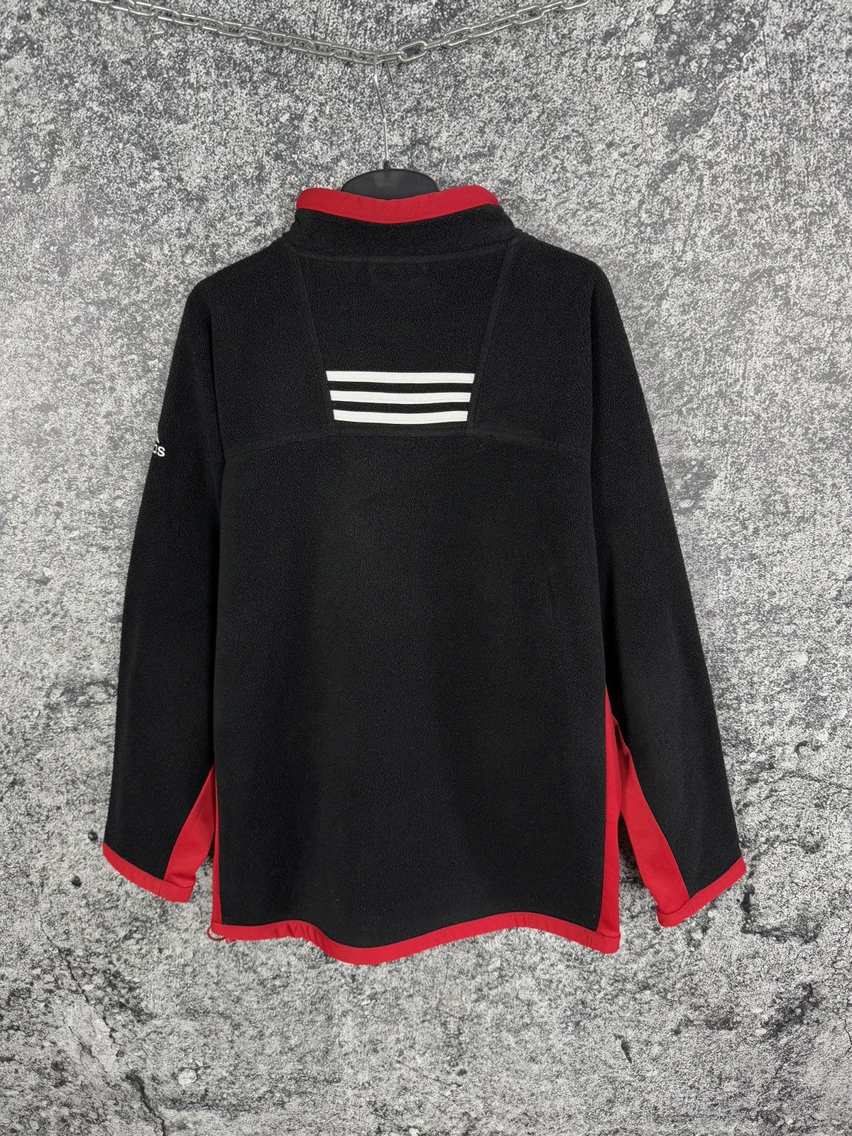 Adidas Adidas Vintage Fleece 1/4 Zip Jacket Retro Style 90s Size L Size US L / EU 52-54 / 3 - 14 Thumbnail