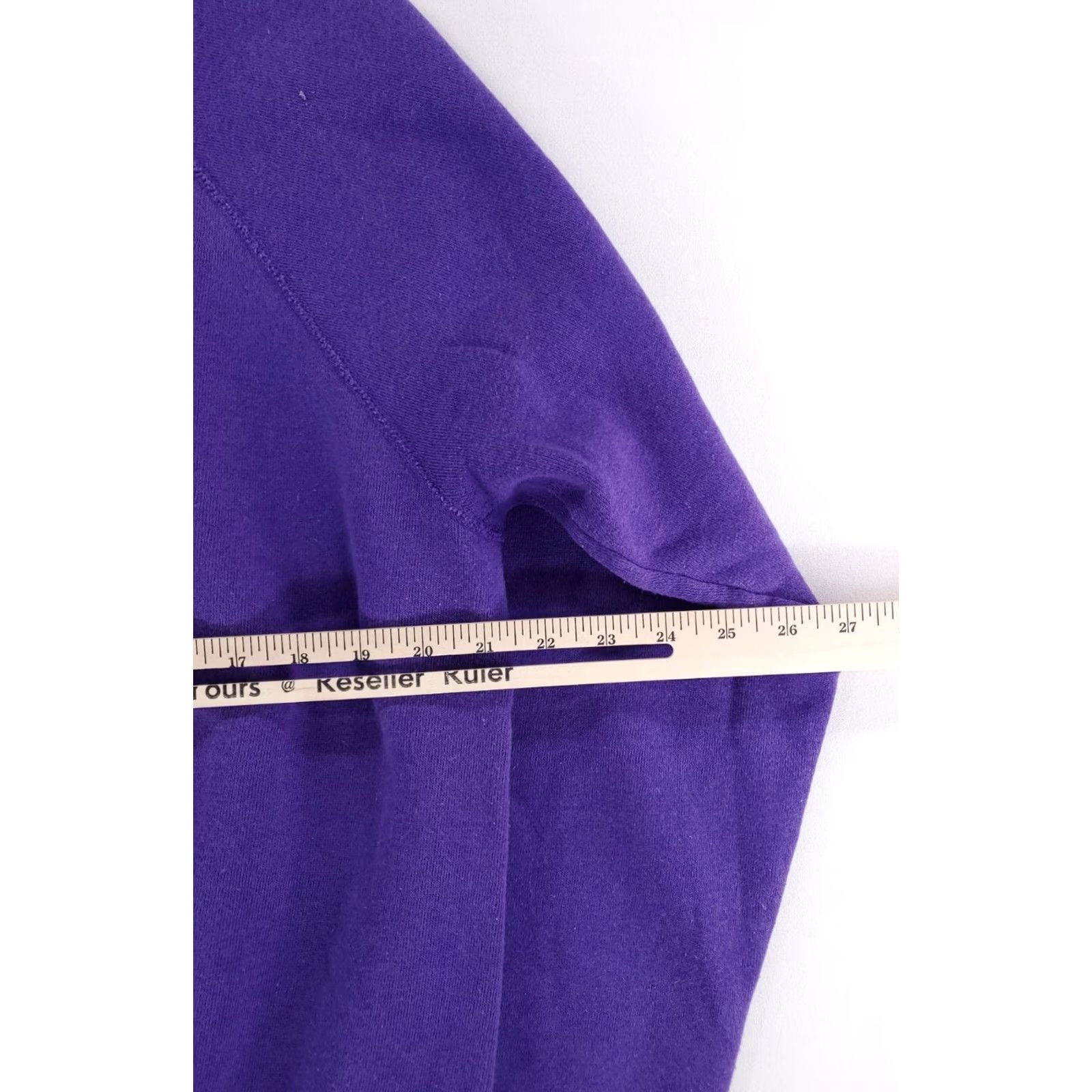 Hanes Hanes Sport VTG 90s Purple Sweatshirt Long Sleeve Made USA Mens XL Shirt Pullover Mens Size US XL / EU 56 / 4 - 6 Thumbnail