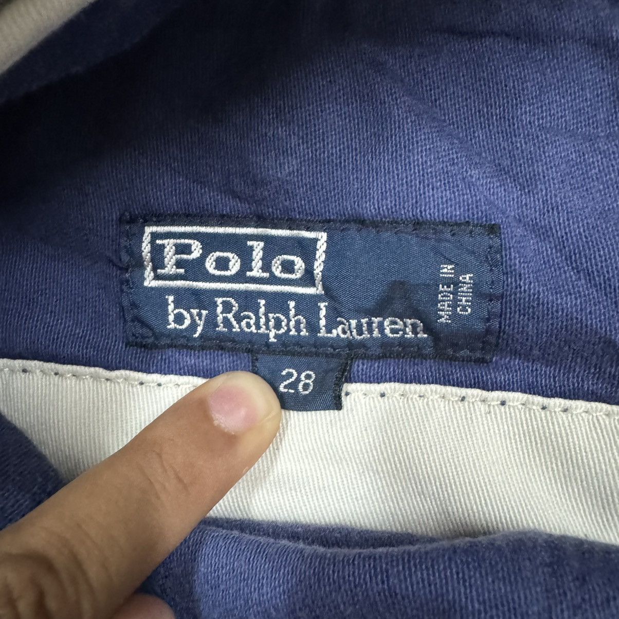 Polo Ralph Lauren Vintage🔥Polo Ralph Lauren Cotton Linen Short Fatigue Pant Size US 28 / EU 44 - 13 Thumbnail
