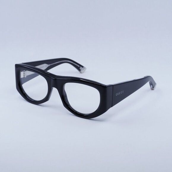 Gucci 🕶️ New Gucci GG1917S 002 Sunglasses - Shiny Black Frame Size ONE SIZE - 1 Thumbnail