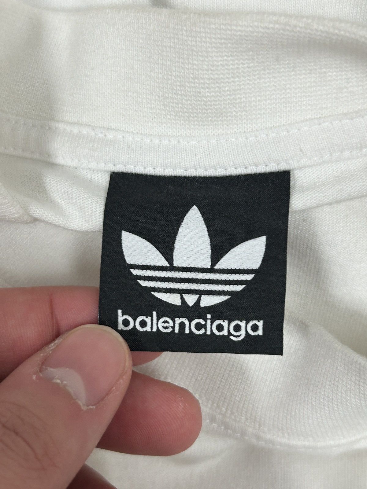 Balenciaga SS22 Oversized Boxy Logo Tee Size US L / EU 52-54 / 3 - 4 Thumbnail