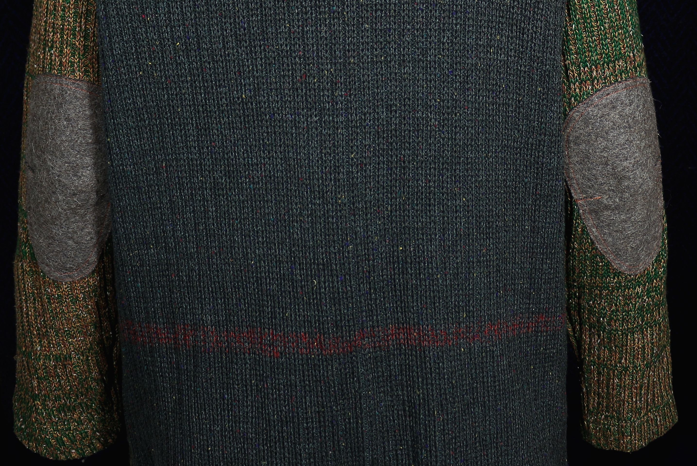 Handmade Long Cardigan Sweater Boho Knitted Wool Made in Ukraine Size US XXL / EU 58 / 5 - 7 Thumbnail