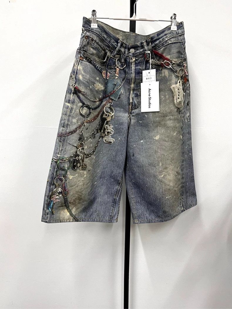 Acne Studios Acne Studios size US 46 3D printed trompe l'oeil straight Size US 30 / EU 46 - 1 Thumbnail