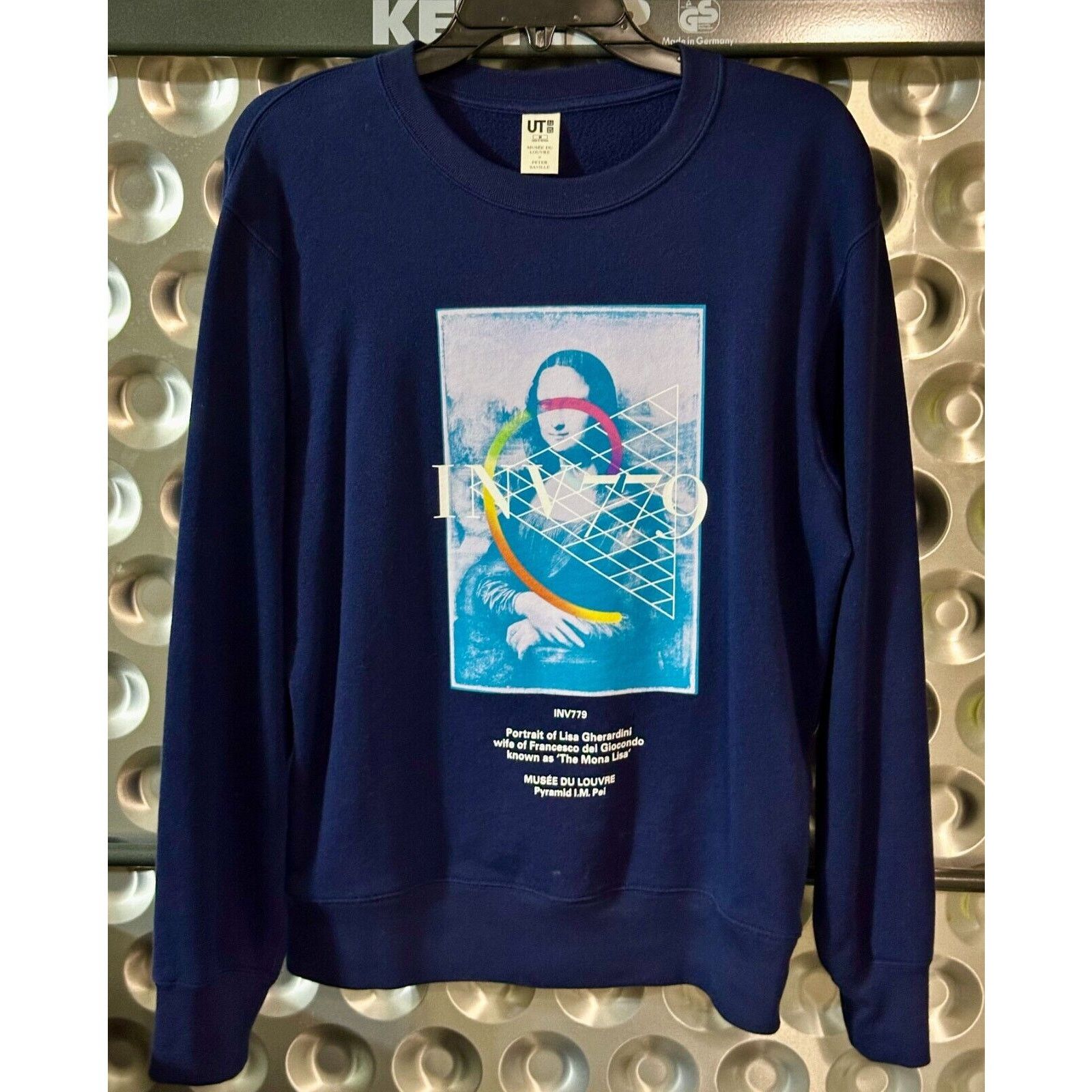 Uniqlo Musee Du Louvre x Peter Saville | Mona Lisa Crew Neck | NWOT Size US M / EU 48-50 / 2 - 1 Thumbnail