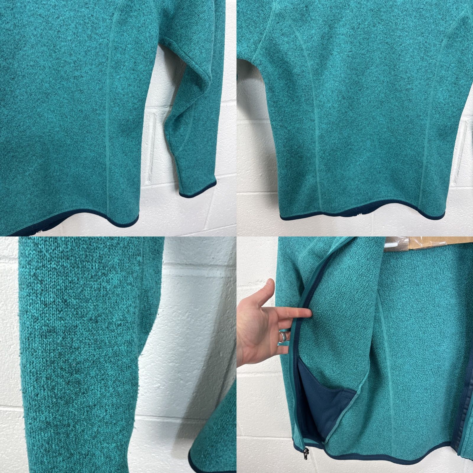 Patagonia PATAGONIA BETTER SWEATER FULL ZIP Jacket Women's Small Teal Green Outdoor Size S / US 4 / IT 40 - 10 Thumbnail
