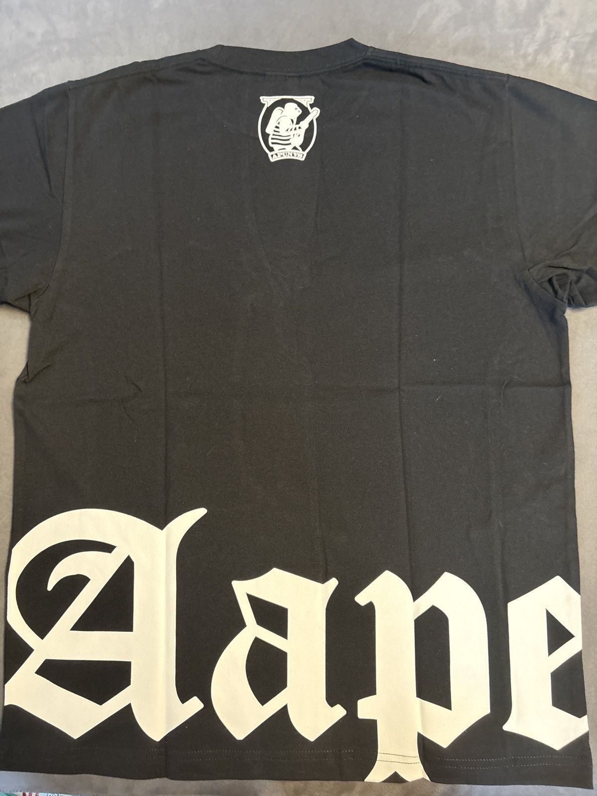 Aape × Bape Aape by a bathing ape black and gold tee Size US L / EU 52-54 / 3 - 5 Thumbnail