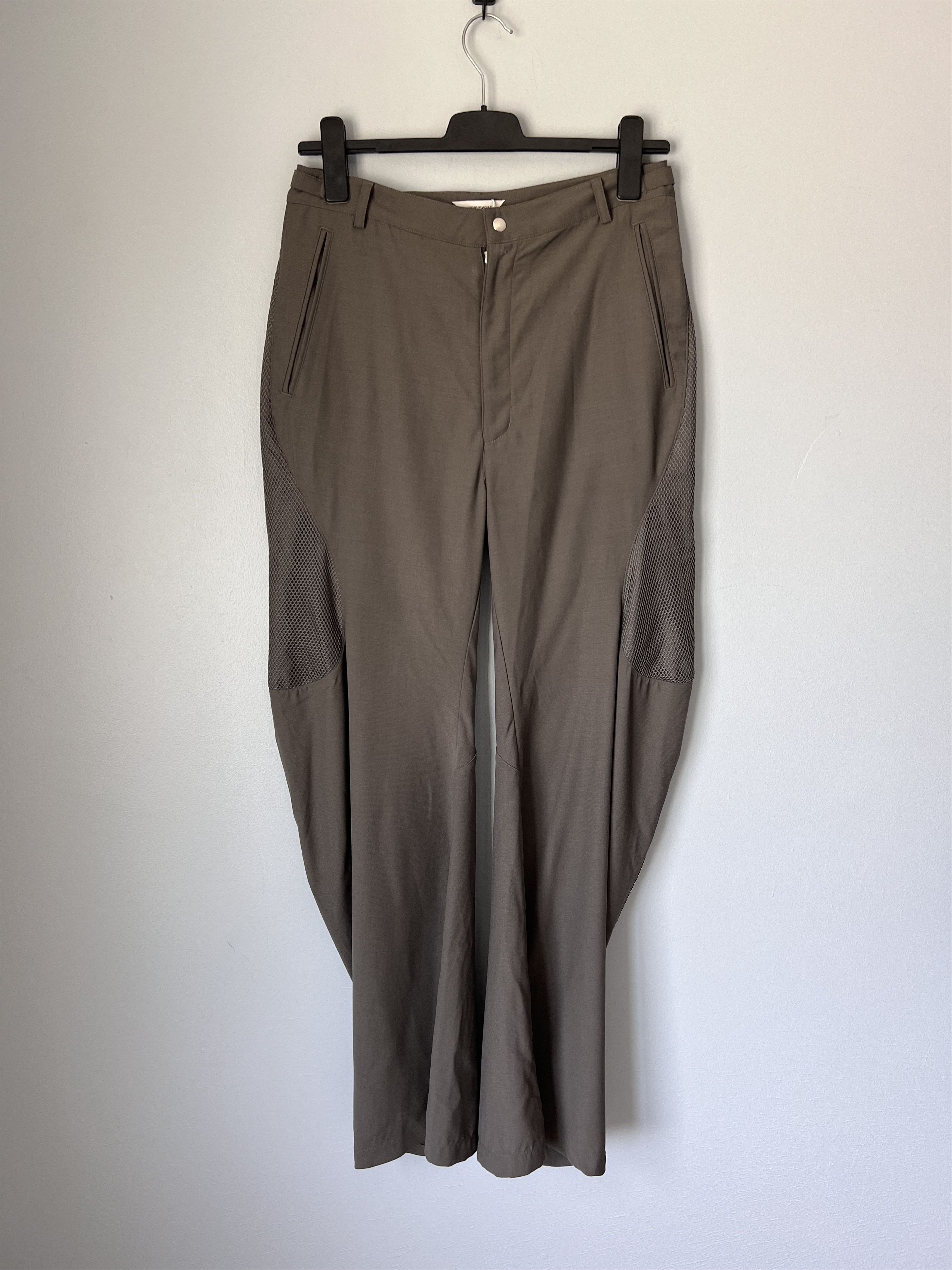 CMMAWEAR CMMAWEAR Articulated Back Zip Pants in Grey Size US 32 / EU 48 - 3 Thumbnail