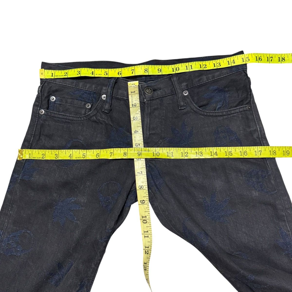 Lucien Pellat-Finet Lucien Pellat Finet X Fullcount Marijuana Jeans Undercover Size US 28 / EU 44 - 17 Thumbnail