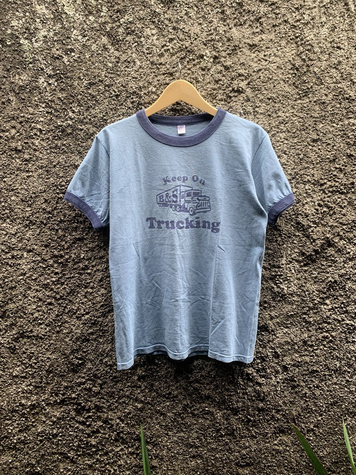 image of Band Tees x Vintage Belle And Sebastian Tshirt in Blue, Men's (Size Medium)