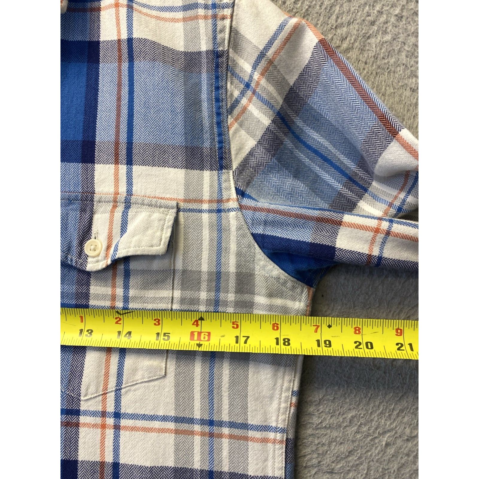 J.Crew J.CREW Mens XS Flannel 1/4 Button Up Shirt Long Sleeve Plaid Multicolor Button-Down Winter Fall Spring Casual Workwear Mens Size US XS / EU 42 / 0 - 5 Thumbnail