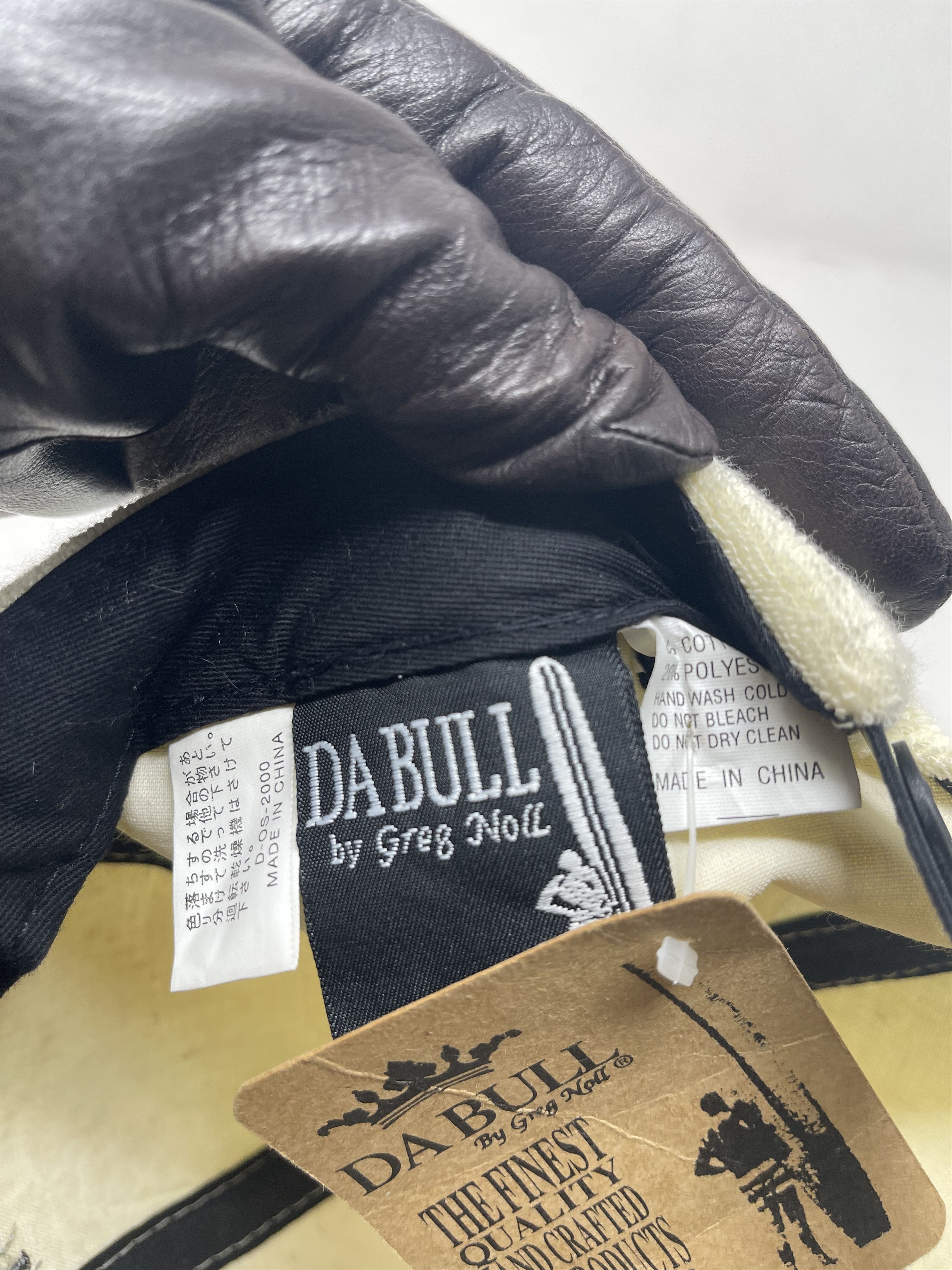 Japanese Brand Da Bull by Greg Noll white Snap Back Hat Cap Size ONE SIZE - 8 Thumbnail