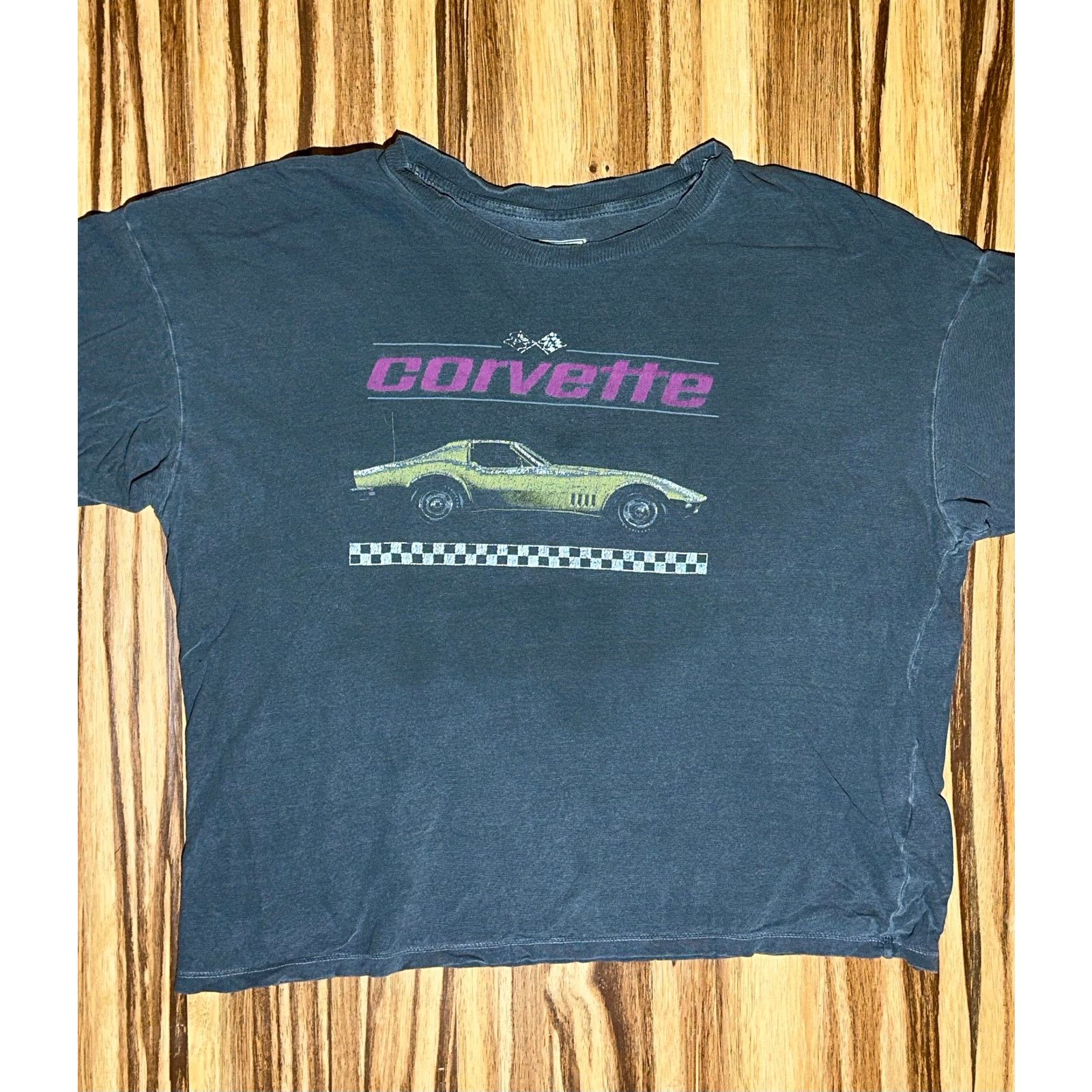 & Other Stories Tailgate Corvette Gray Bellybutton Style Tshirt Size Medium Size M / US 6-8 / IT 42-44 - 2 Thumbnail