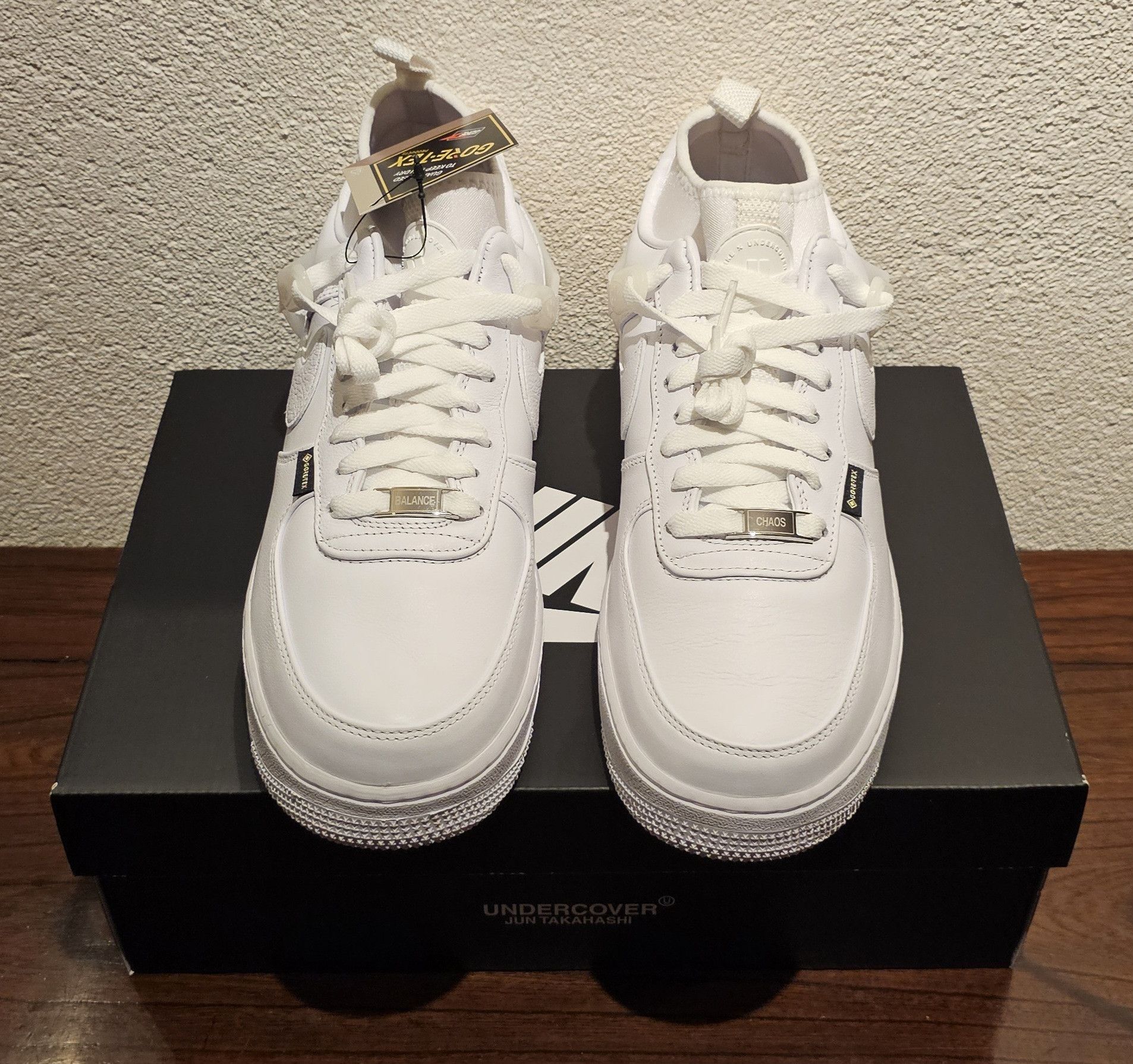 Jun Takahashi × Nike × Undercover AirForce1 Low X UNDERCOVER White - Jun Takahashi NEW S9/42,5 Size US 9 / EU 42 - 10 Thumbnail
