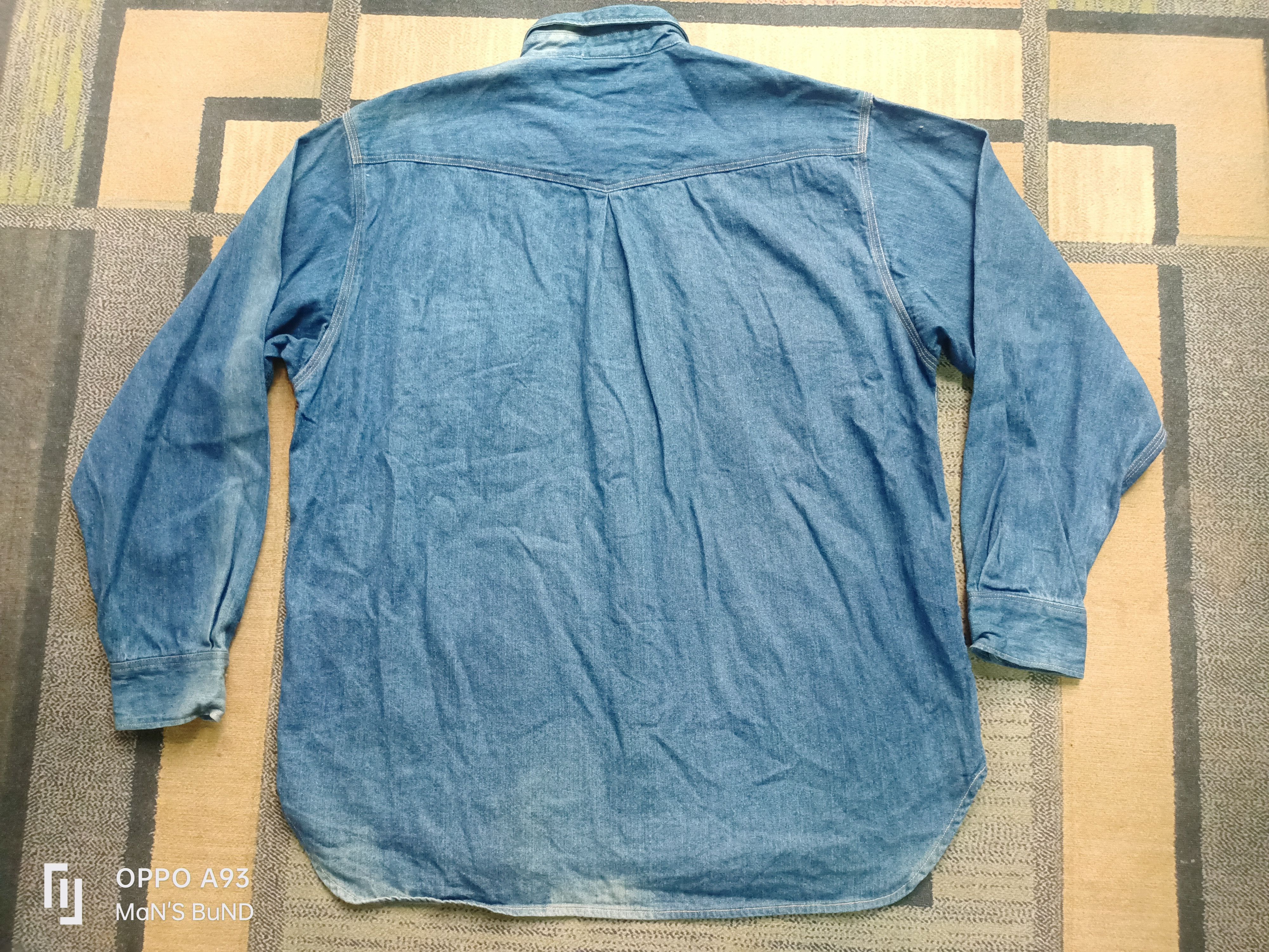 C.P. Company Distressed C.P COMPANY Denime Shirt Size US L / EU 52-54 / 3 - 2 Thumbnail