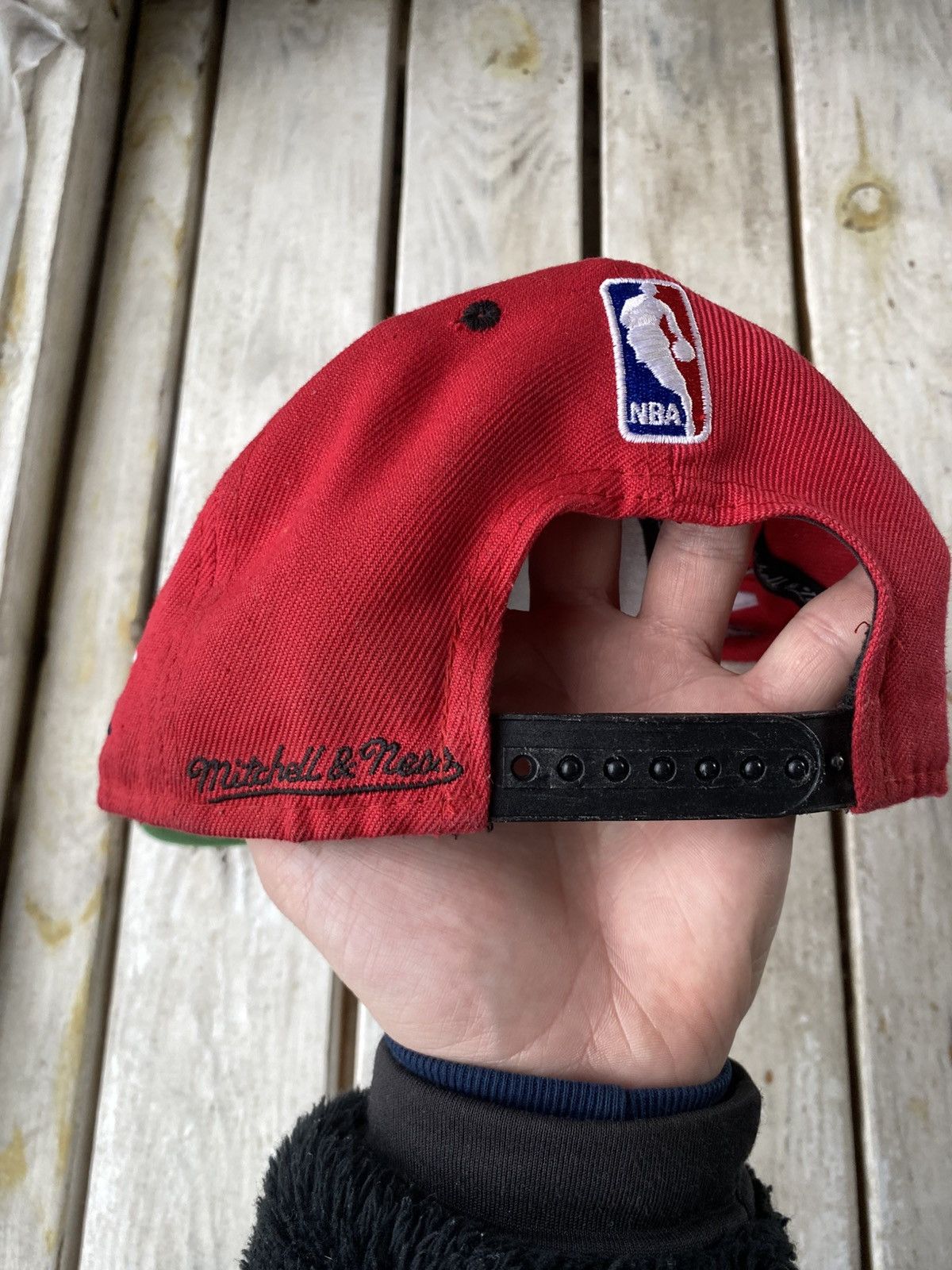 Mitchell & Ness × NBA × Vintage Vintage 90’s Chicago Bulls Mitchell & Ness NBA Cap Size ONE SIZE - 5 Thumbnail