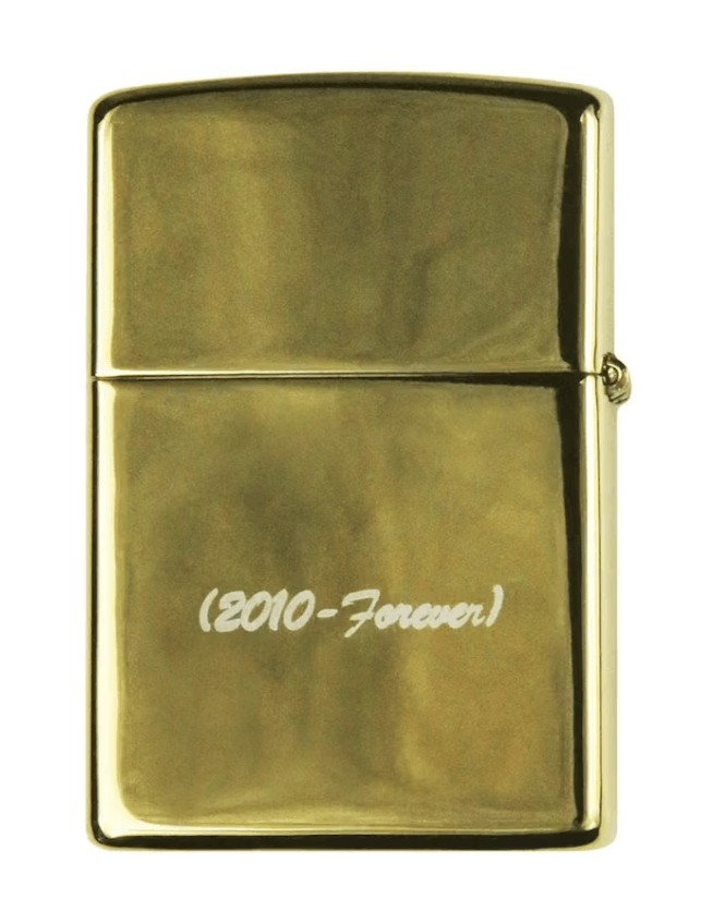 Fuck The Population NWT FTP (fuckthepopulation) Logo Lighter - Gold Size ONE SIZE - 2 Thumbnail