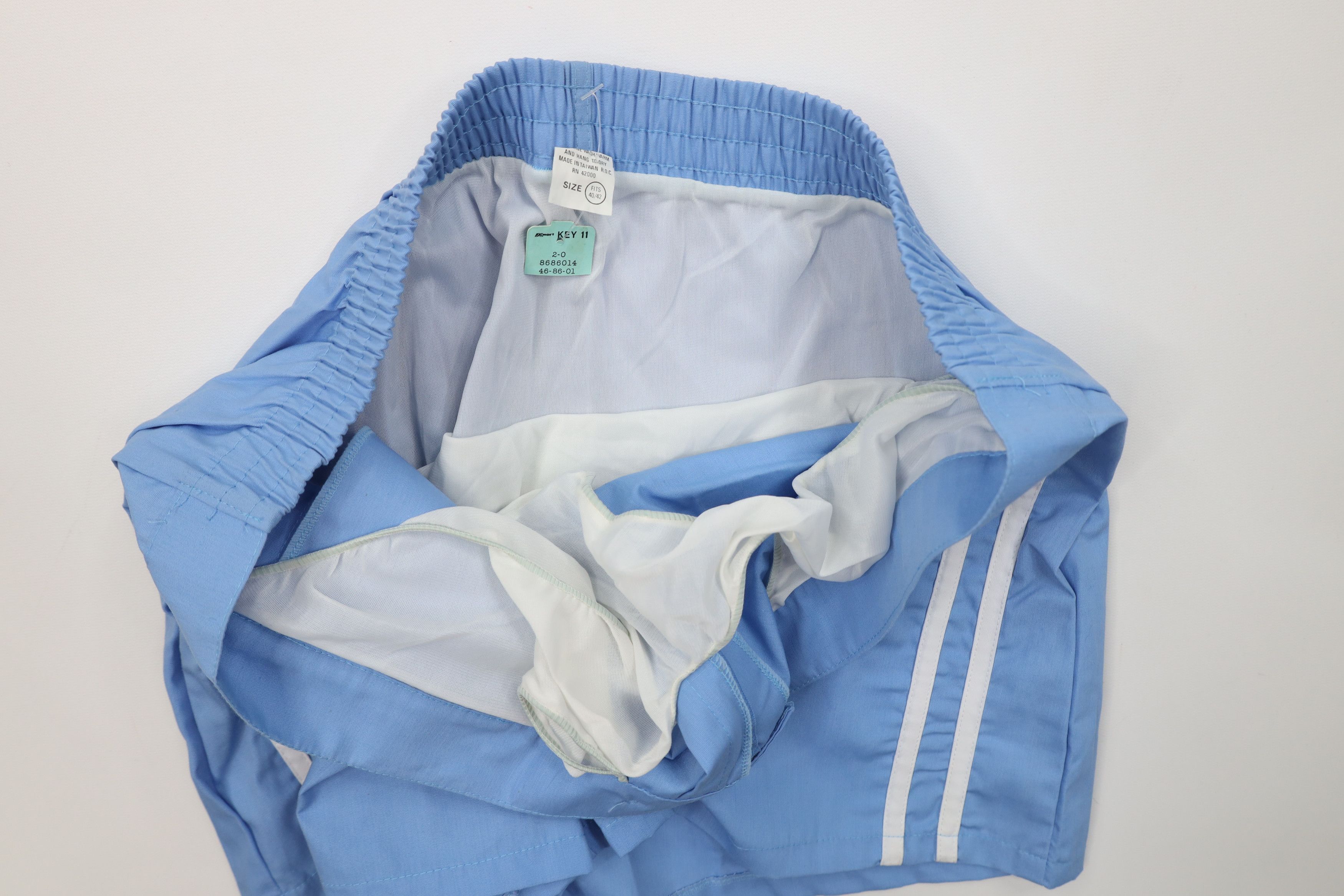 Vintage Deadstock Vintage70s Streetwear Running Tennis Shorts Blue Size US 40 / EU 56 - 6 Thumbnail